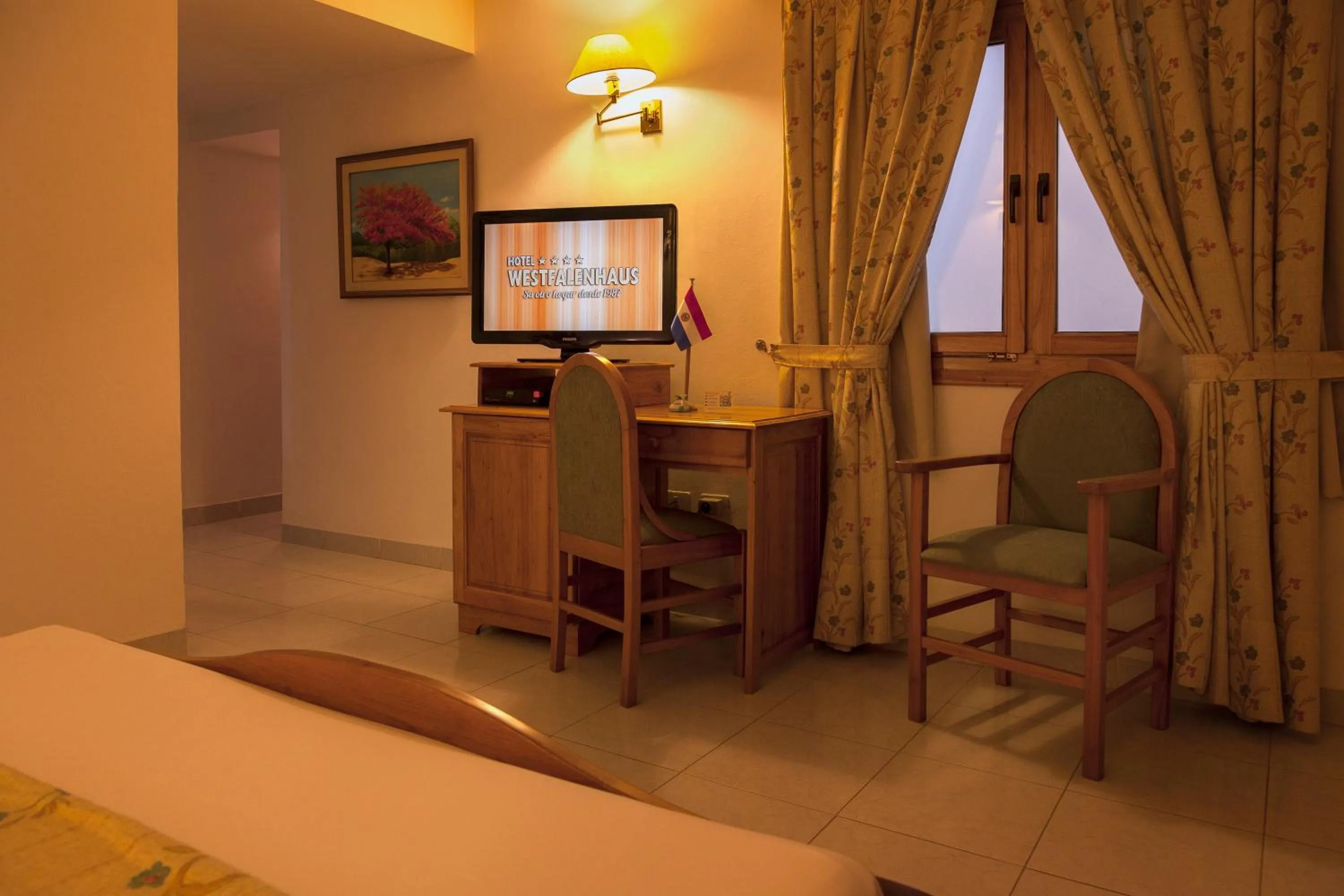 TV and multimedia, Bed in Hotel Westfalenhaus