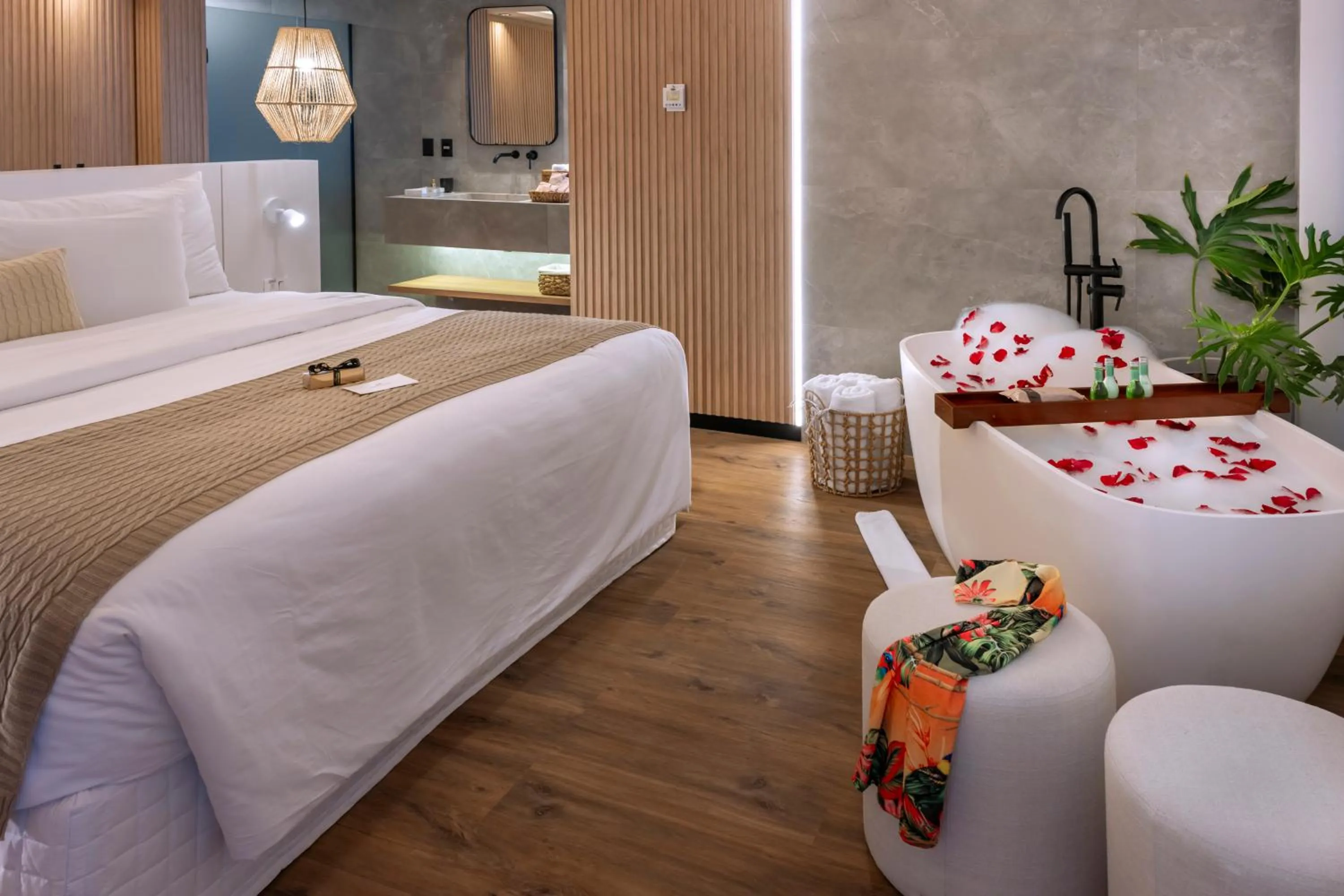 Bed in SERHS Experience Suítes