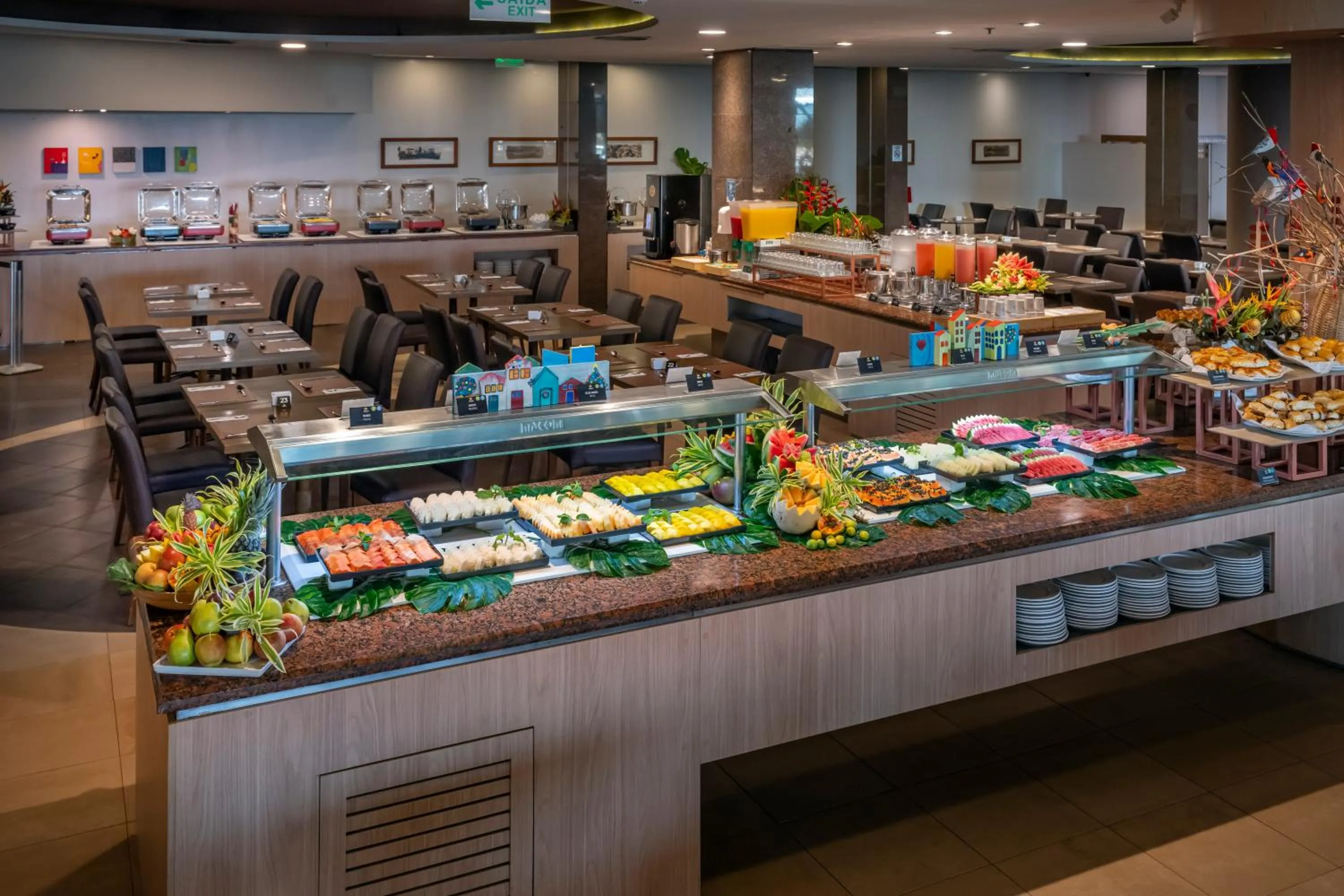 Food and drinks in SERHS Experience Suítes