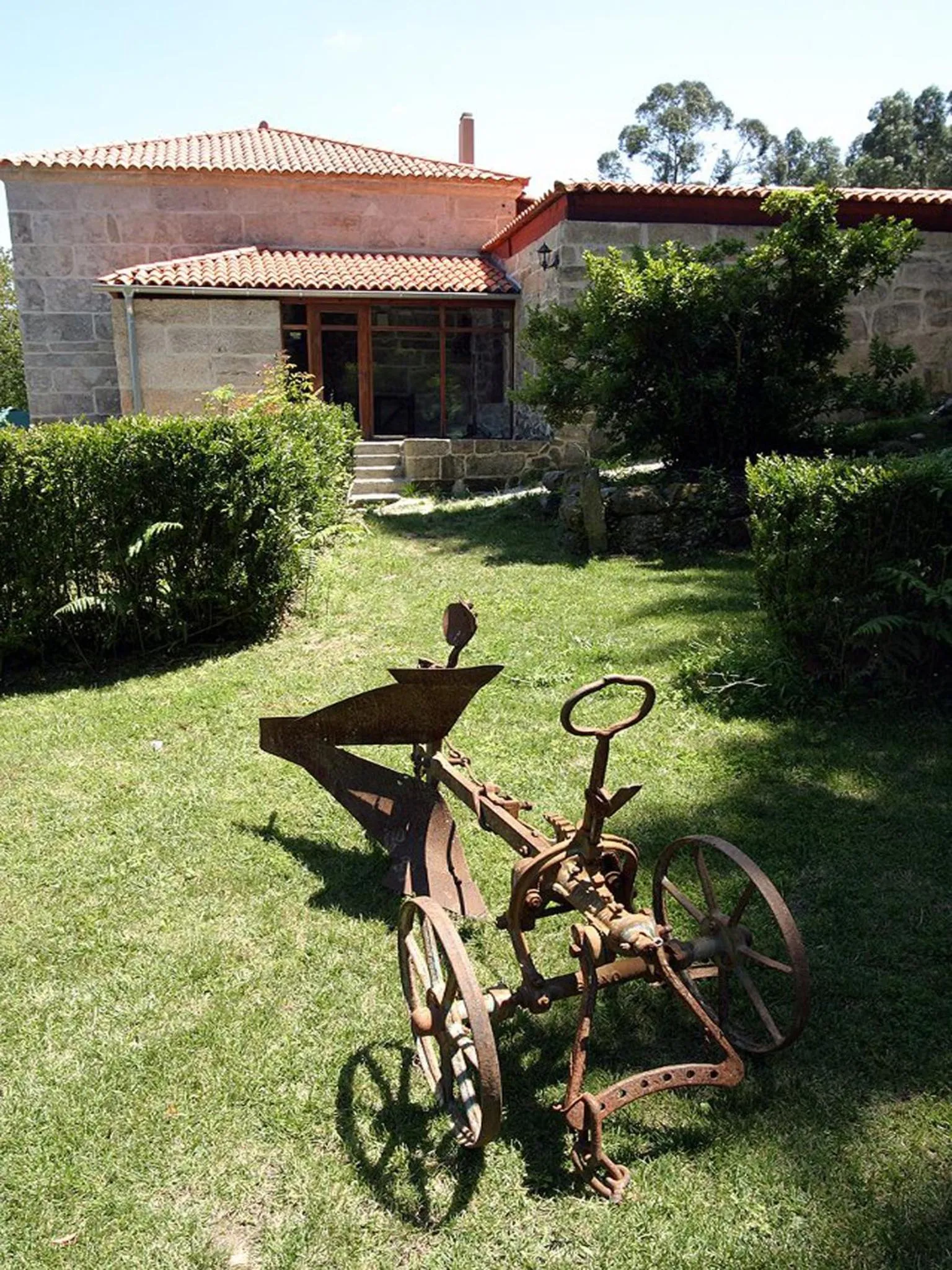 Facade/entrance in Pazo Larache