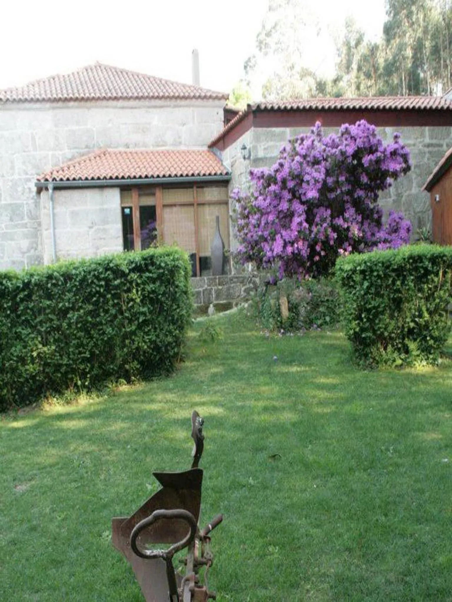 Facade/entrance in Pazo Larache