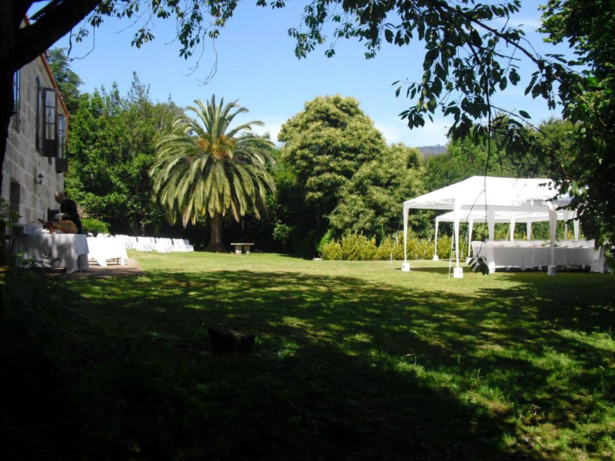 Facade/entrance in Pazo Larache