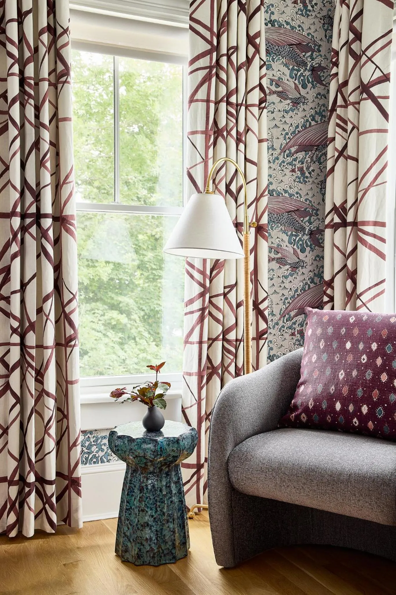 Seating area in The Coco, The Edgartown Collection