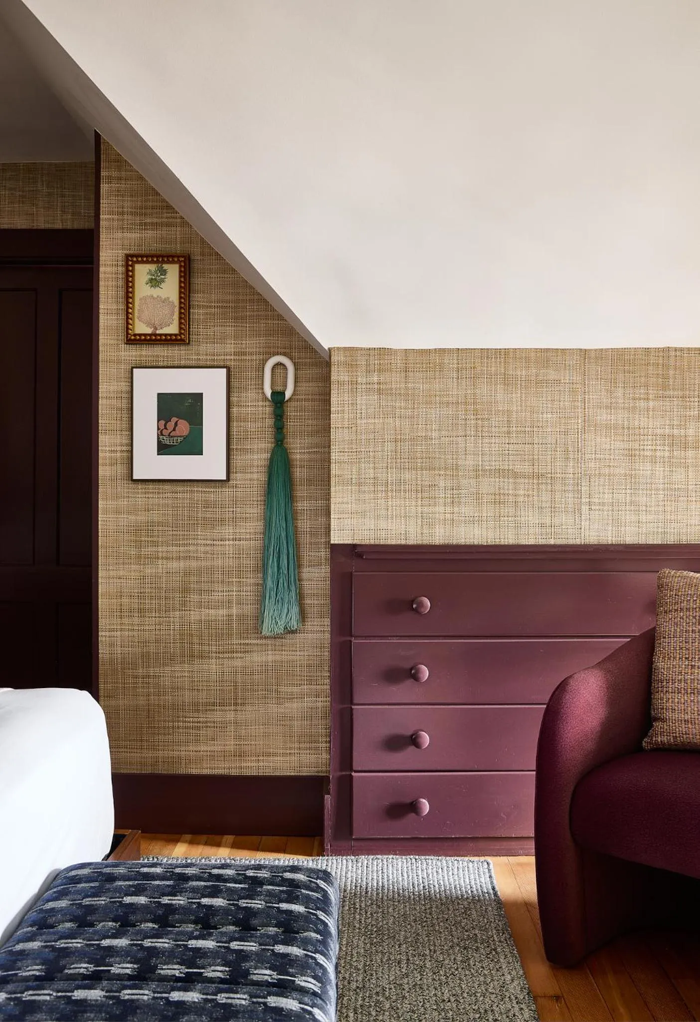 Photo of the whole room, Bed in The Coco, The Edgartown Collection