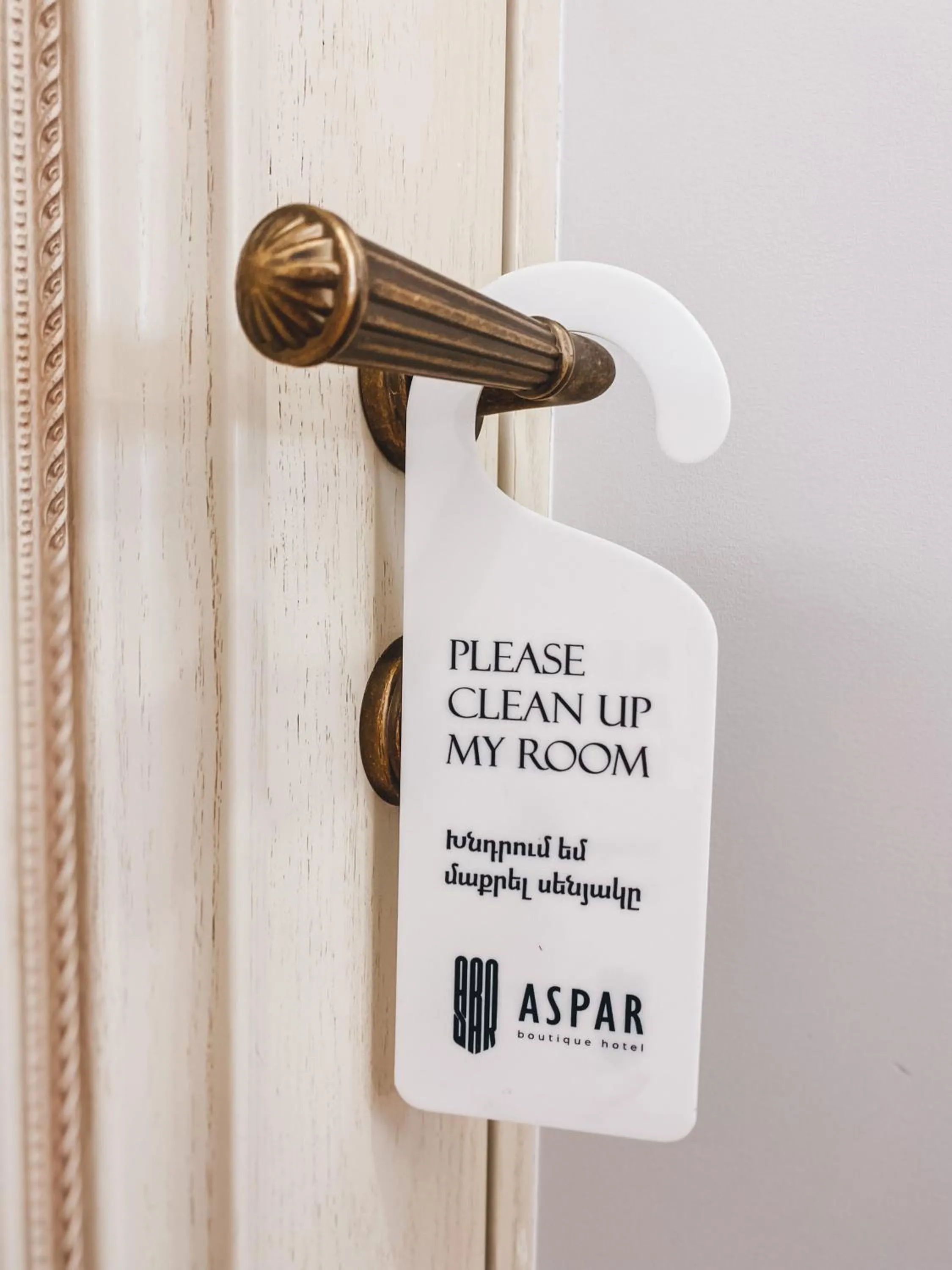 Property logo or sign in Aspar Boutique Hotel