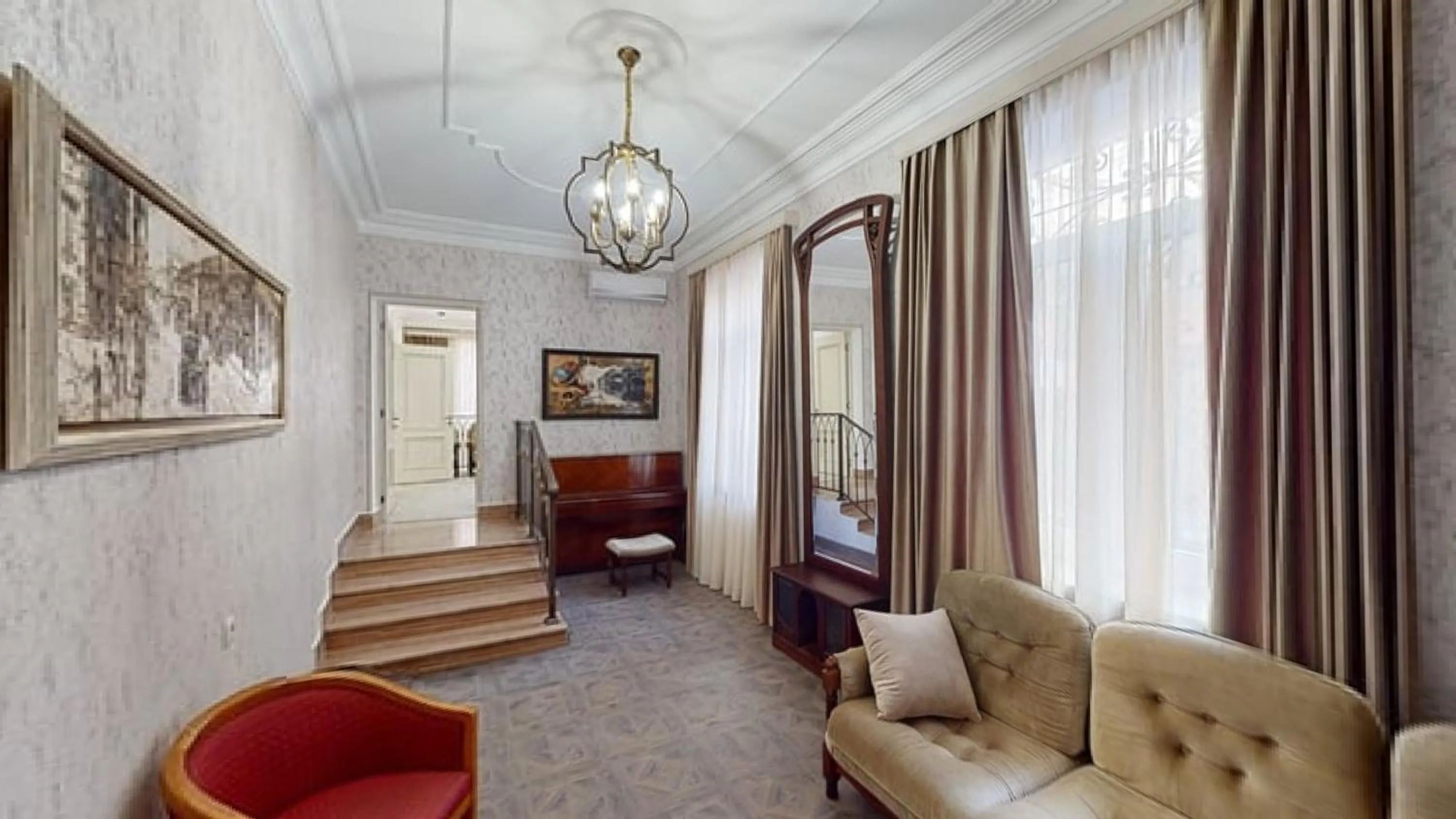 Living room in Aspar Boutique Hotel