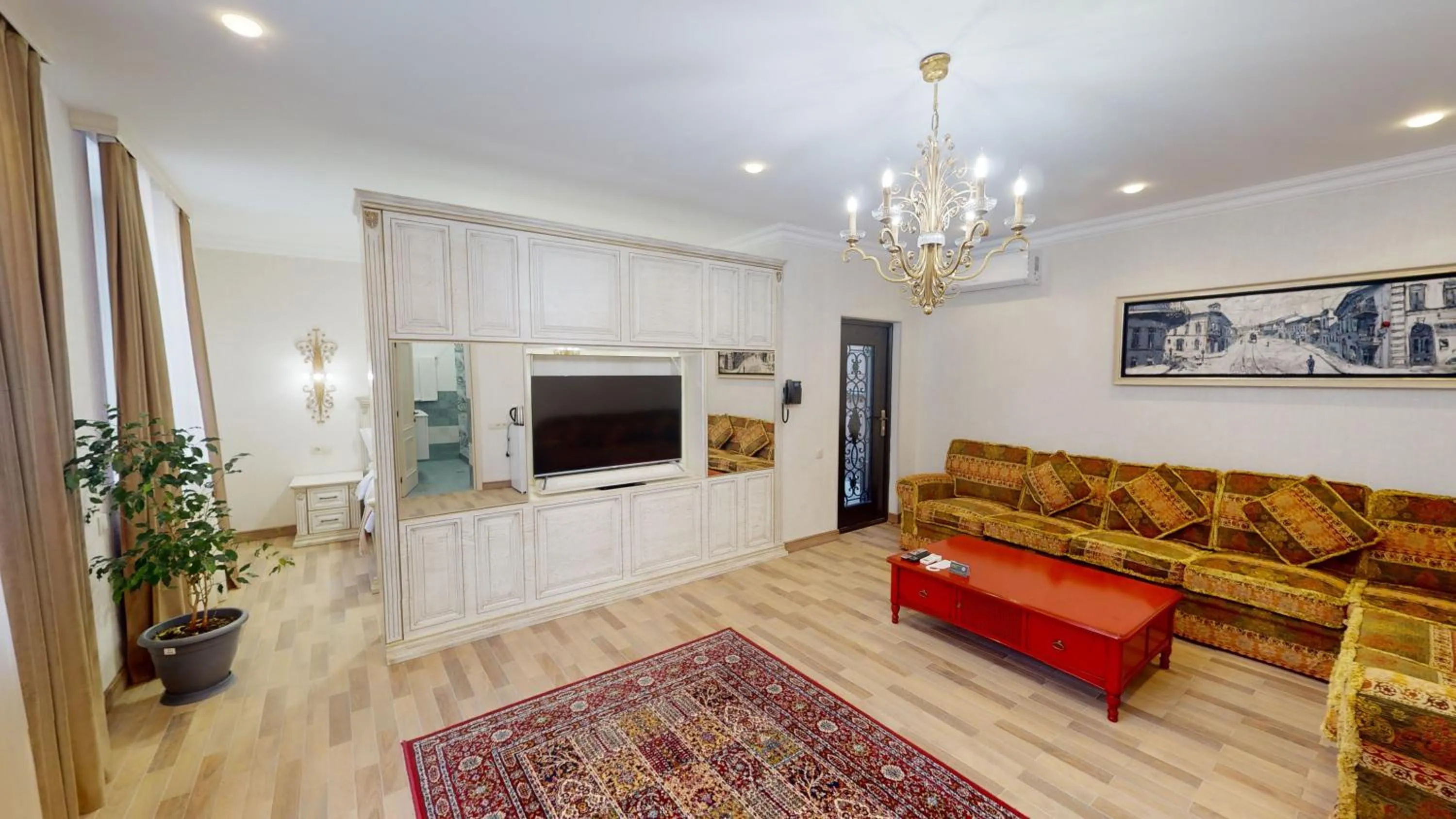 Living room in Aspar Boutique Hotel