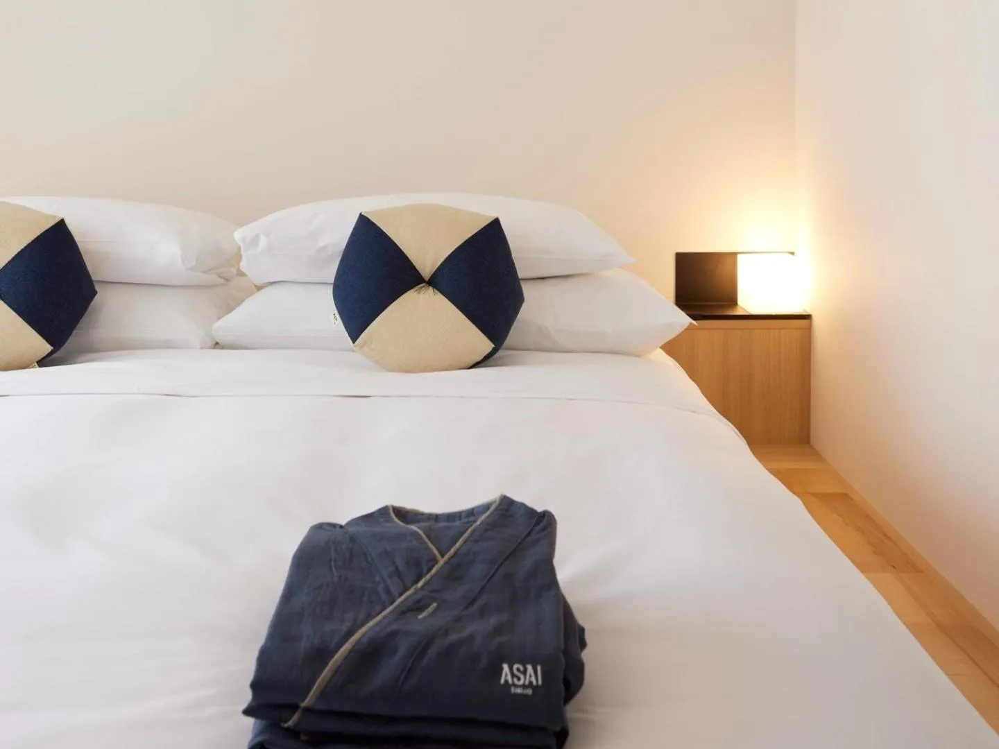 Bed in ASAI Kyoto Shijo