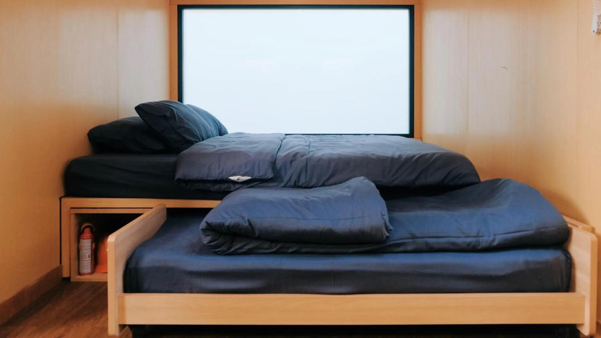 Bed in Bobocabin Madasari, Pangandaran