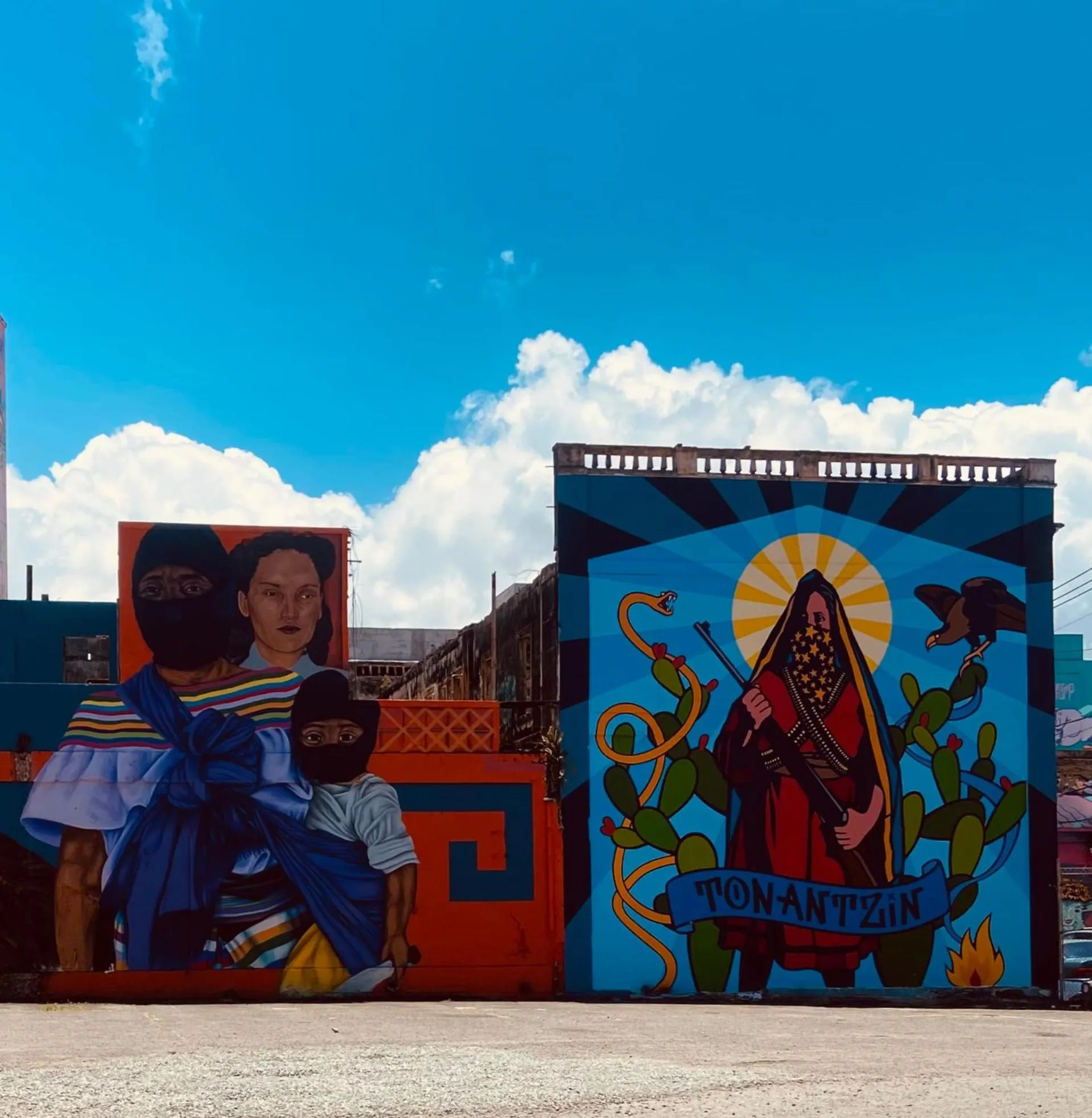 City view in La Calma Poshtel