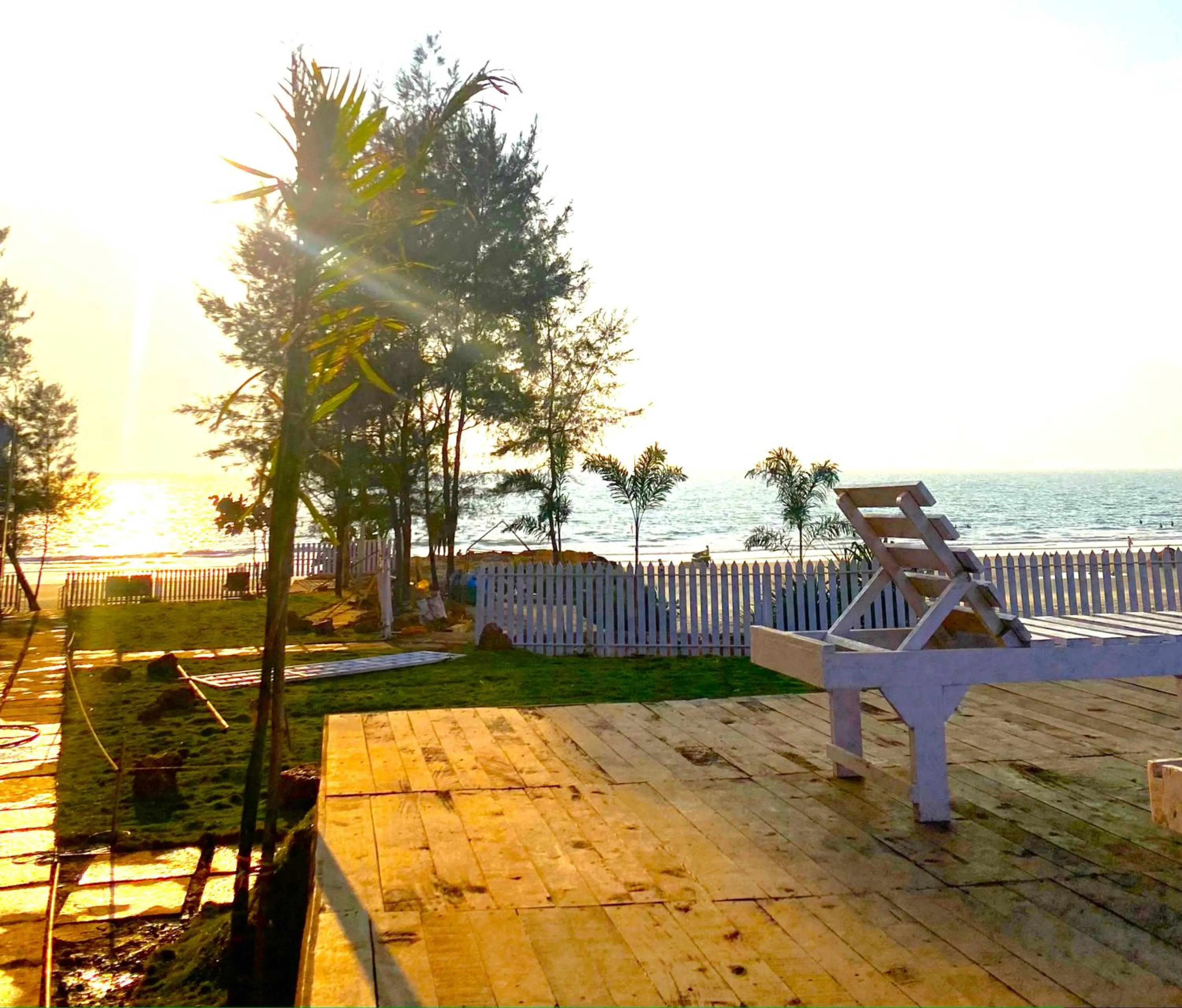 Sea view in Dallas Beach Resorts Ashvem Beach