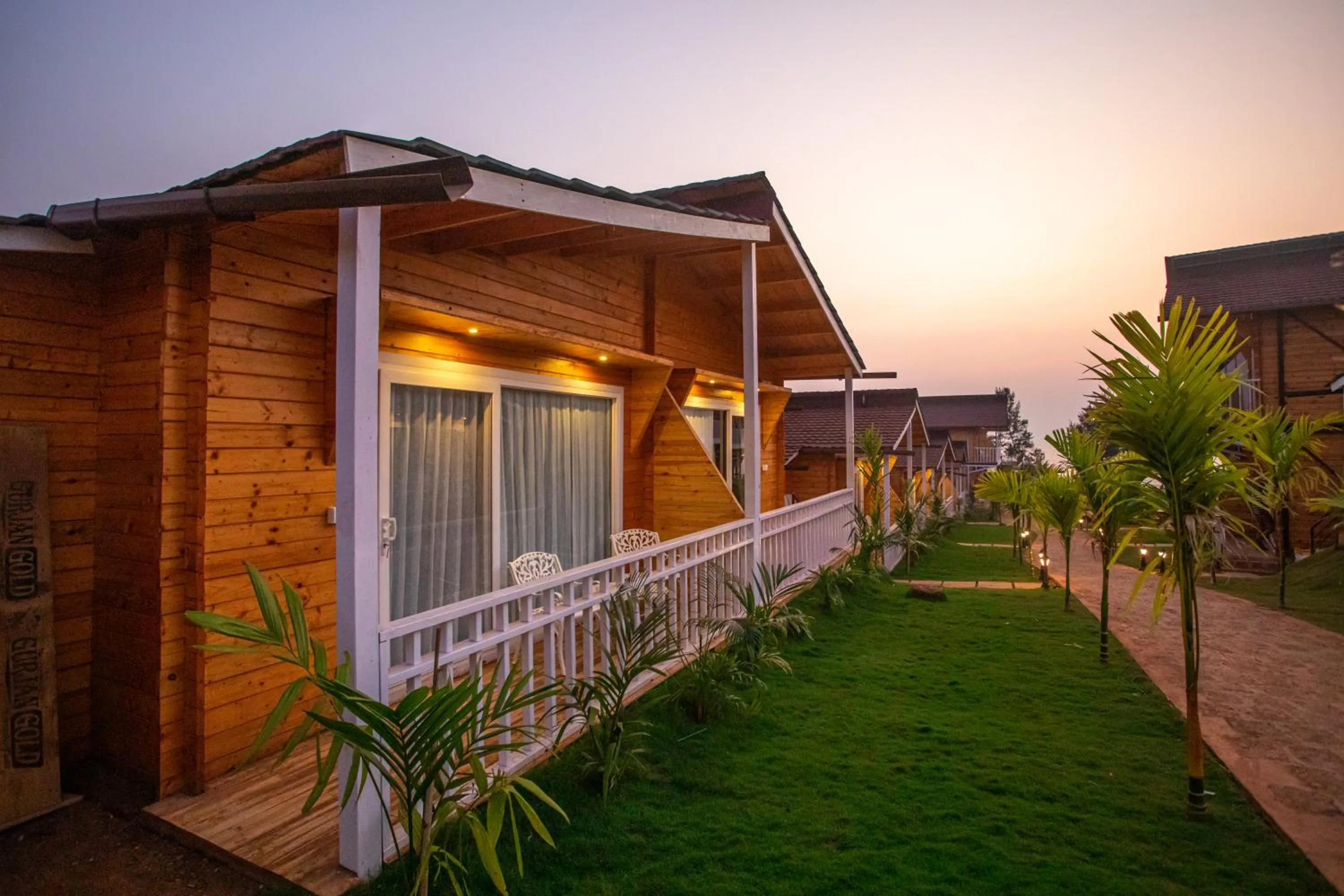 View (from property/room) in Dallas Beach Resorts Ashvem Beach