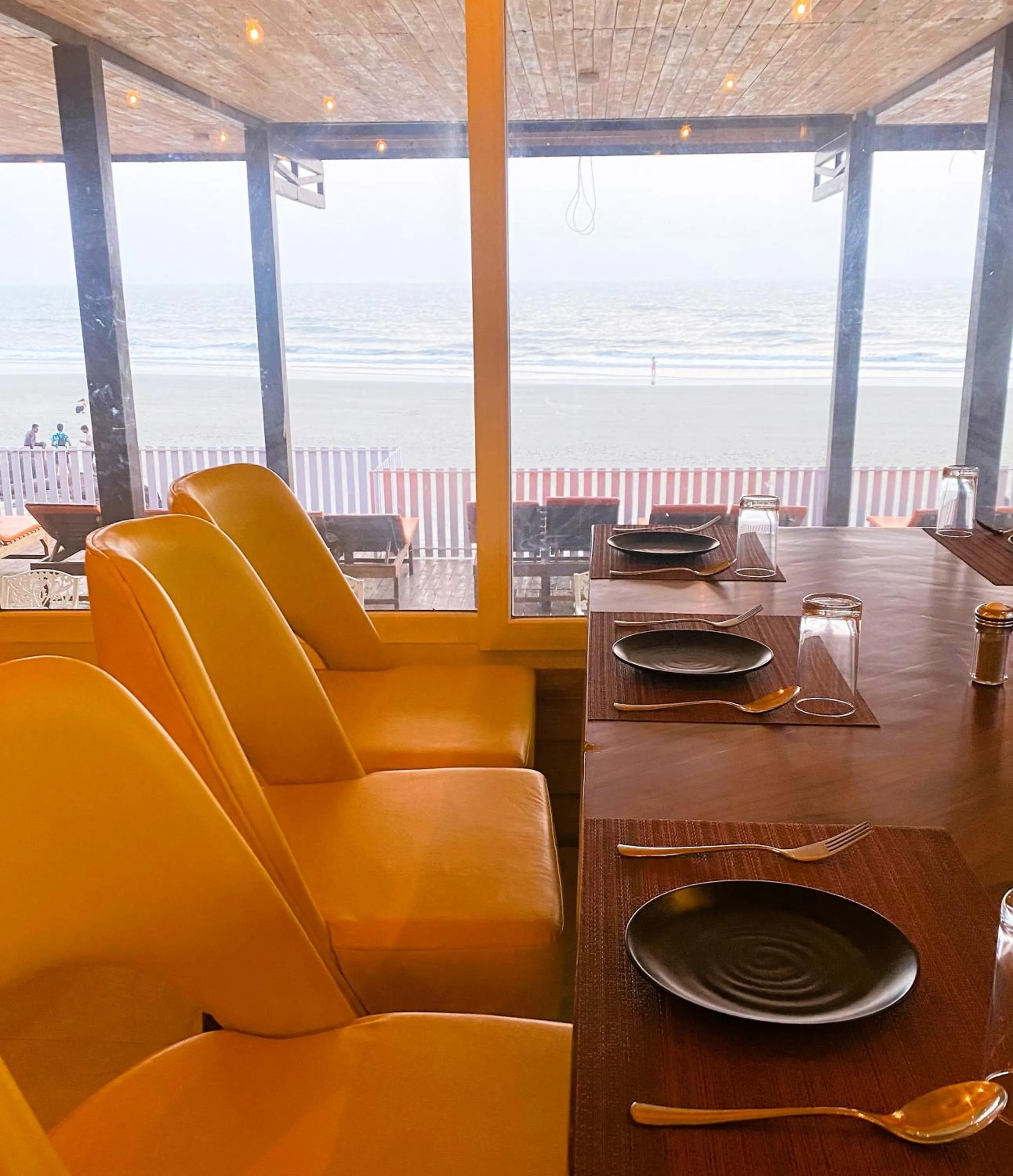 Restaurant/places to eat in Dallas Beach Resorts Ashvem Beach