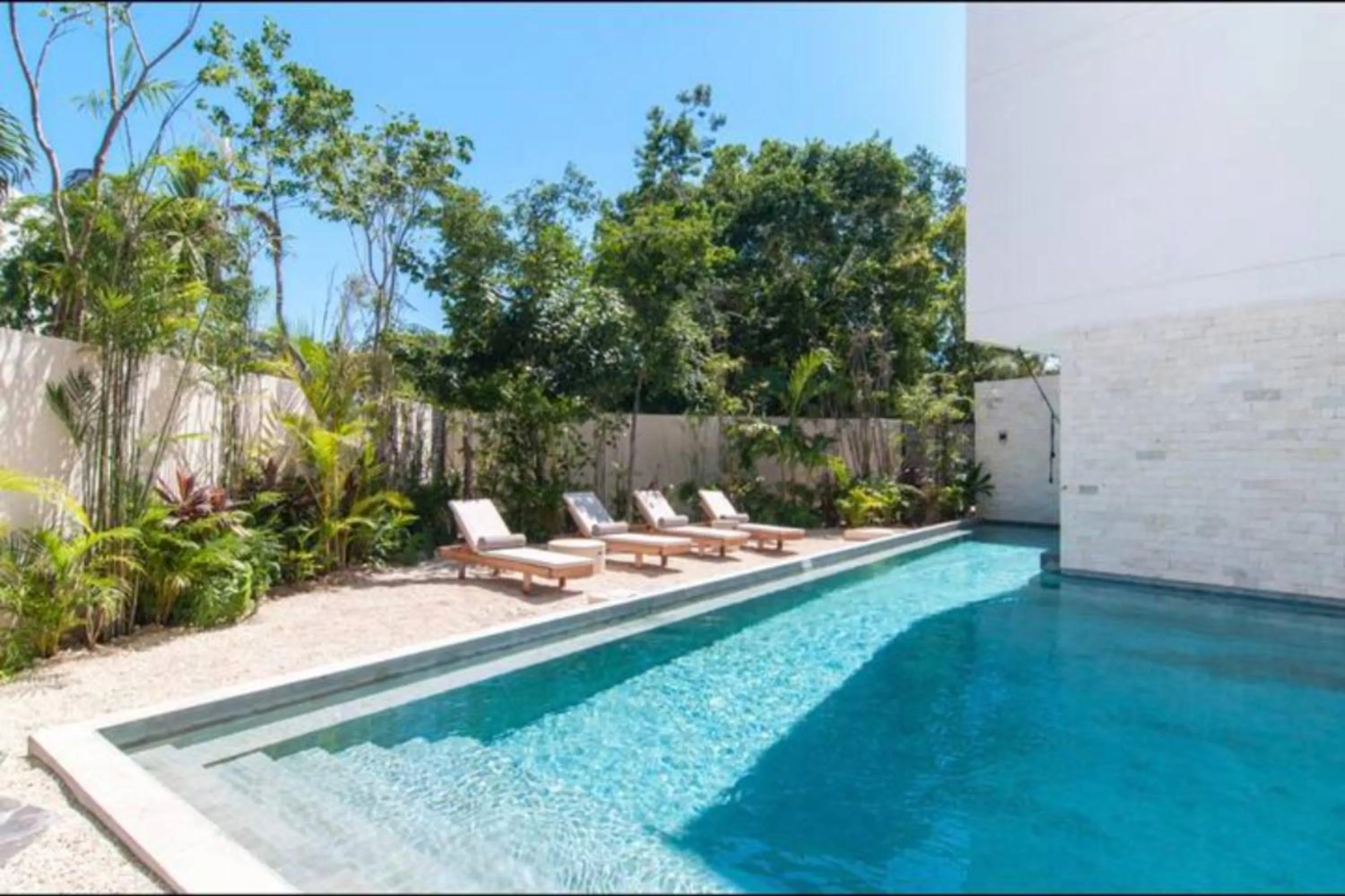 Pool view in Spectacular Apartment Quiet Area Pool & Gym PURE 301