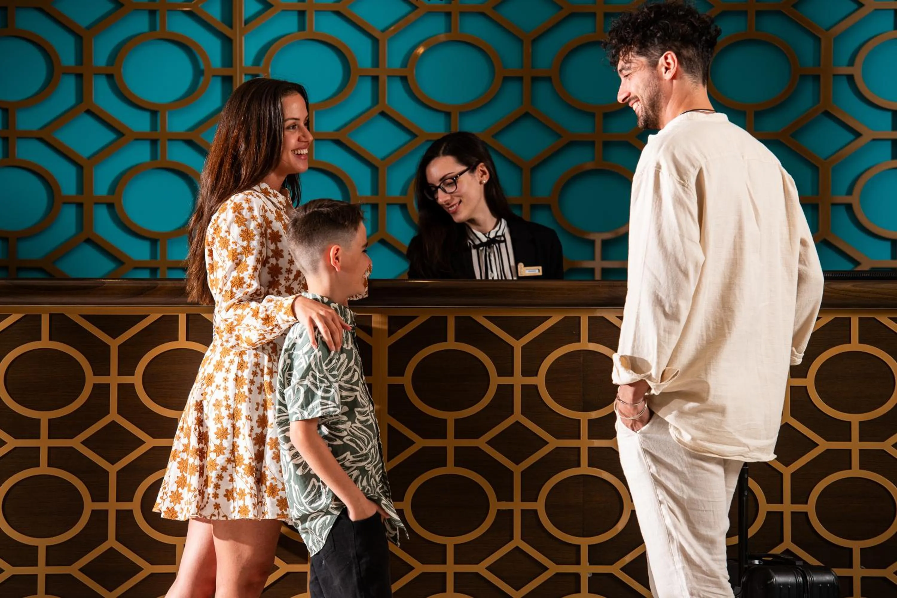 Lobby or reception in Simantro Resort