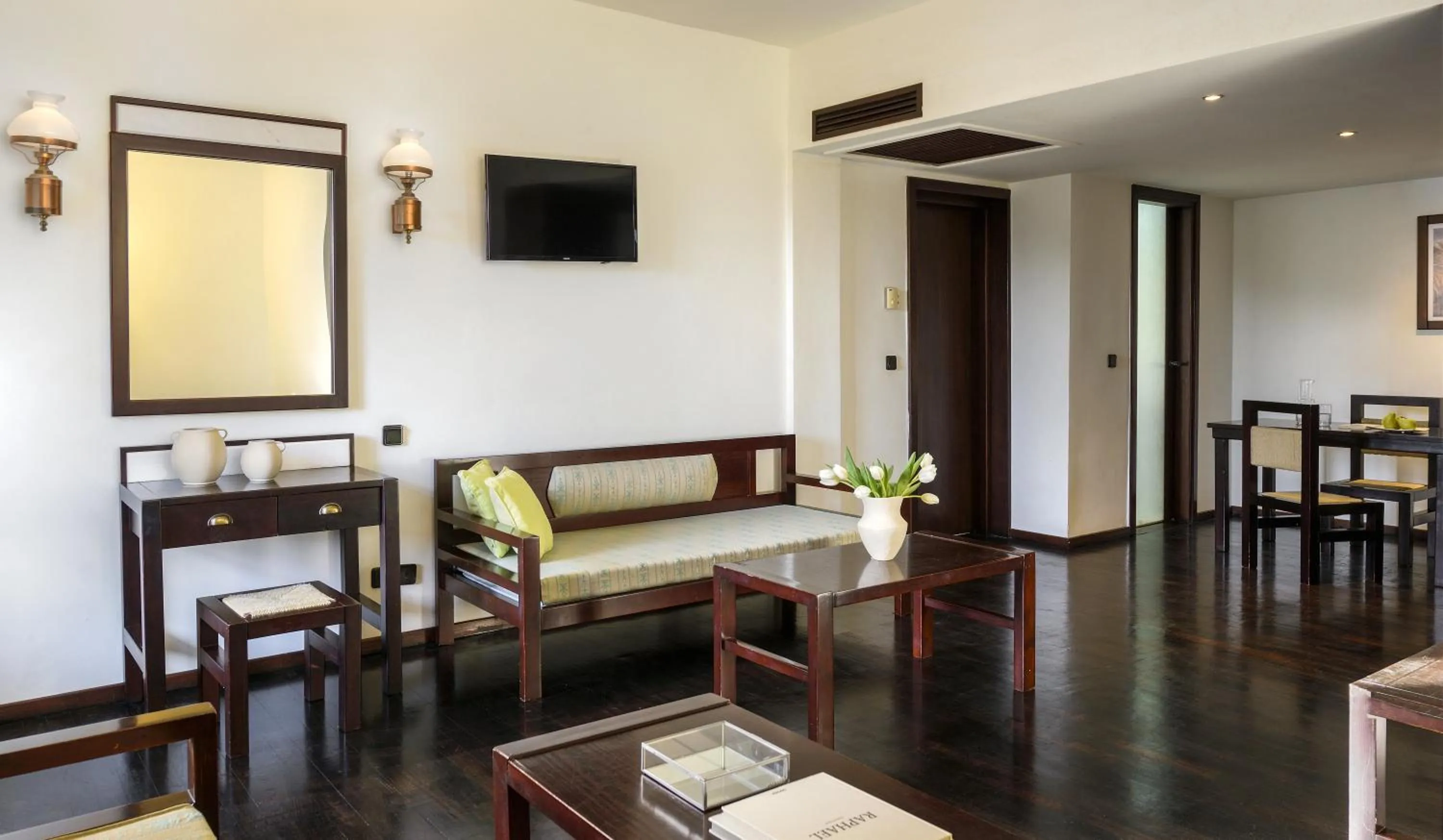 Seating area in Simantro Resort