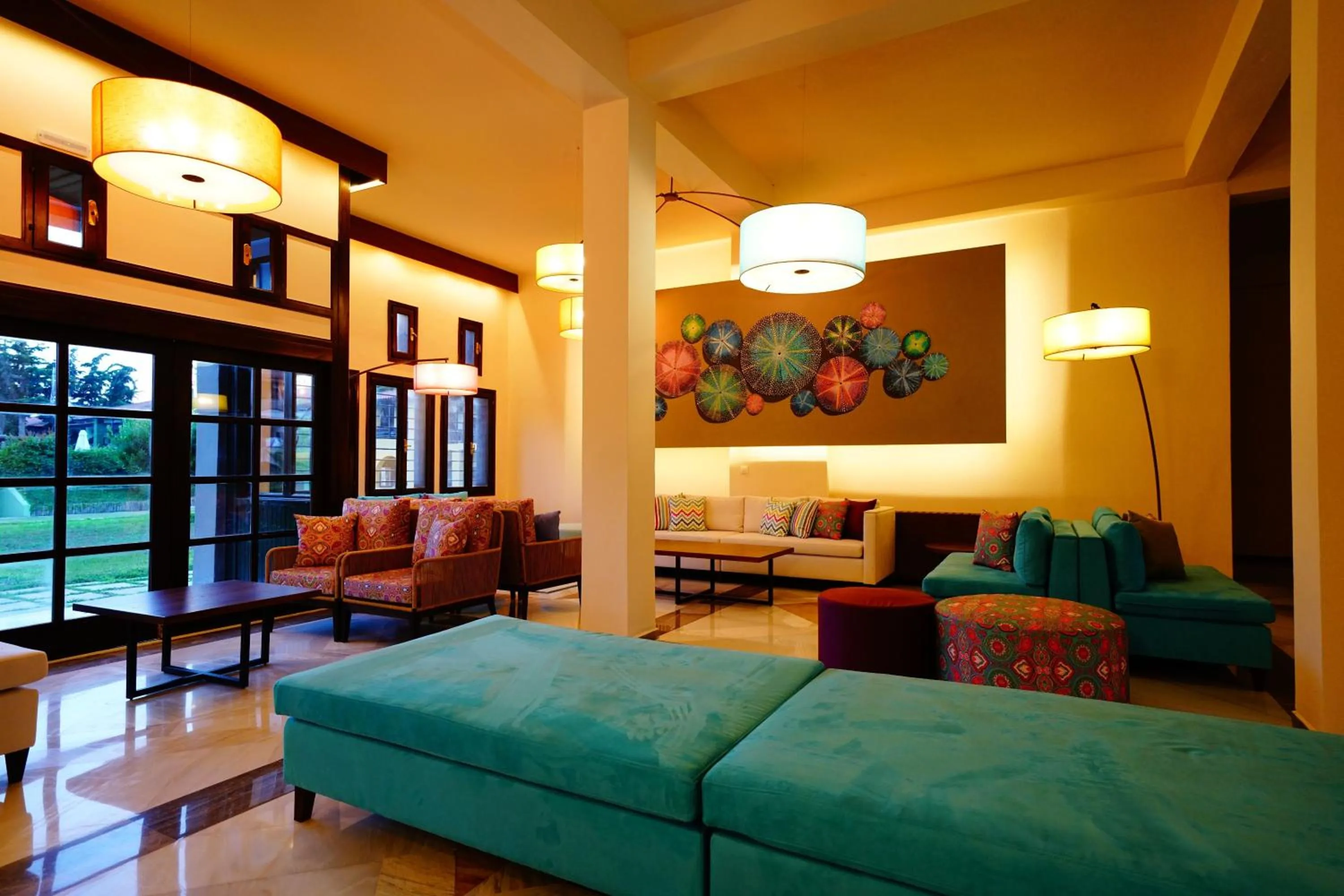 Lobby or reception in Simantro Resort
