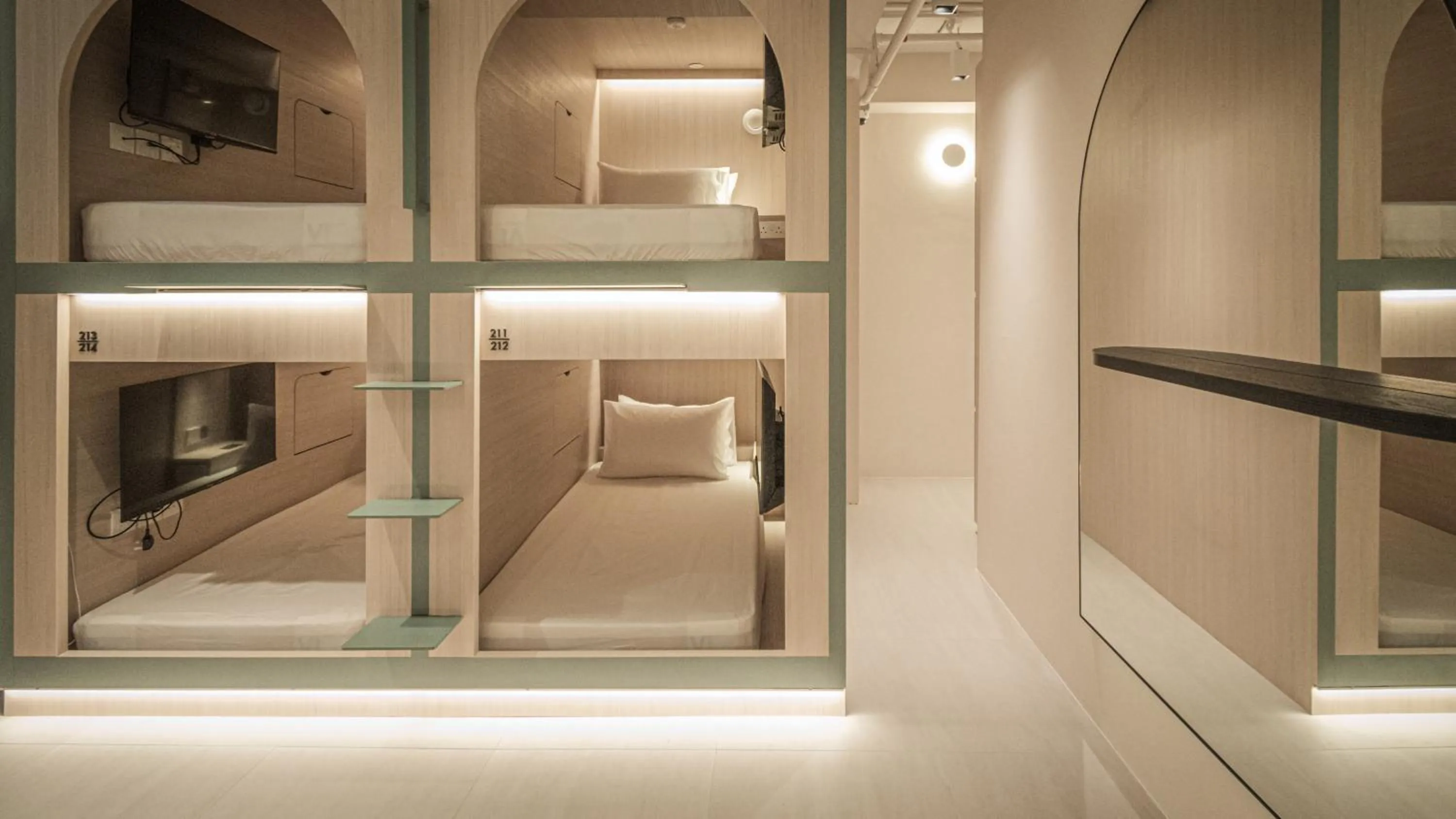 Bedroom in Jyu Capsule Hotel