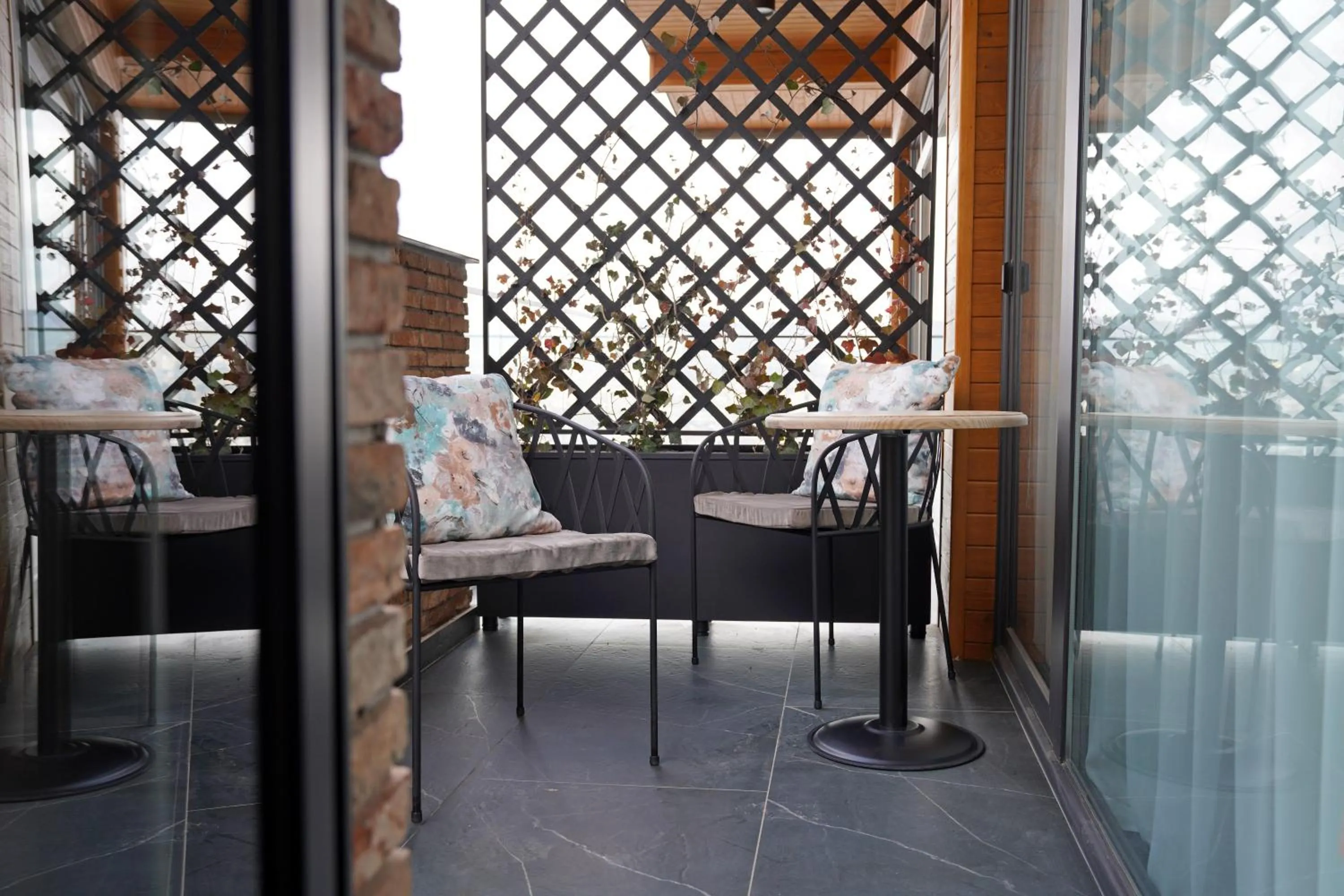 Balcony/Terrace in Hotel Tiflisi Inn