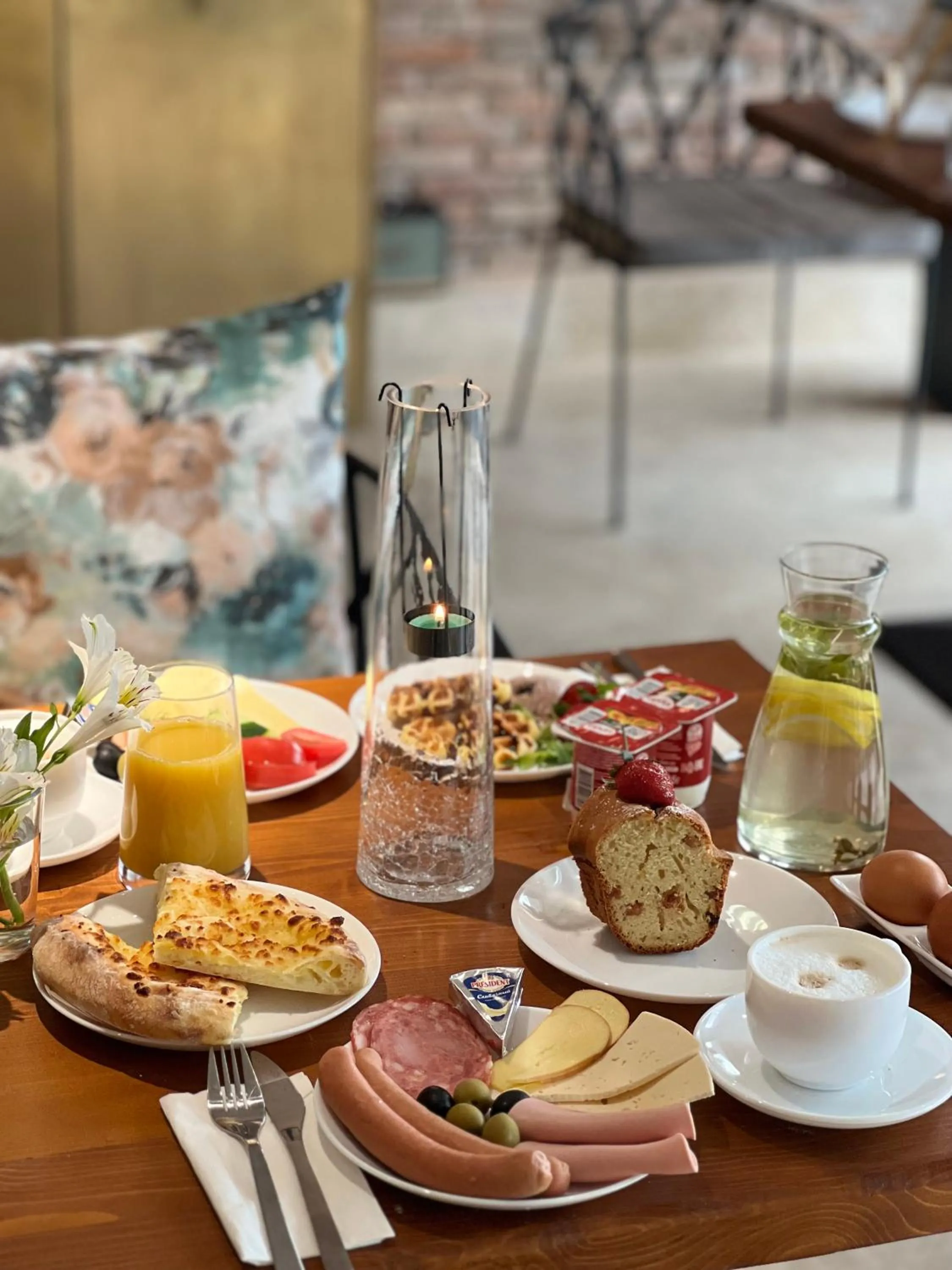 Breakfast in Hotel Tiflisi Inn