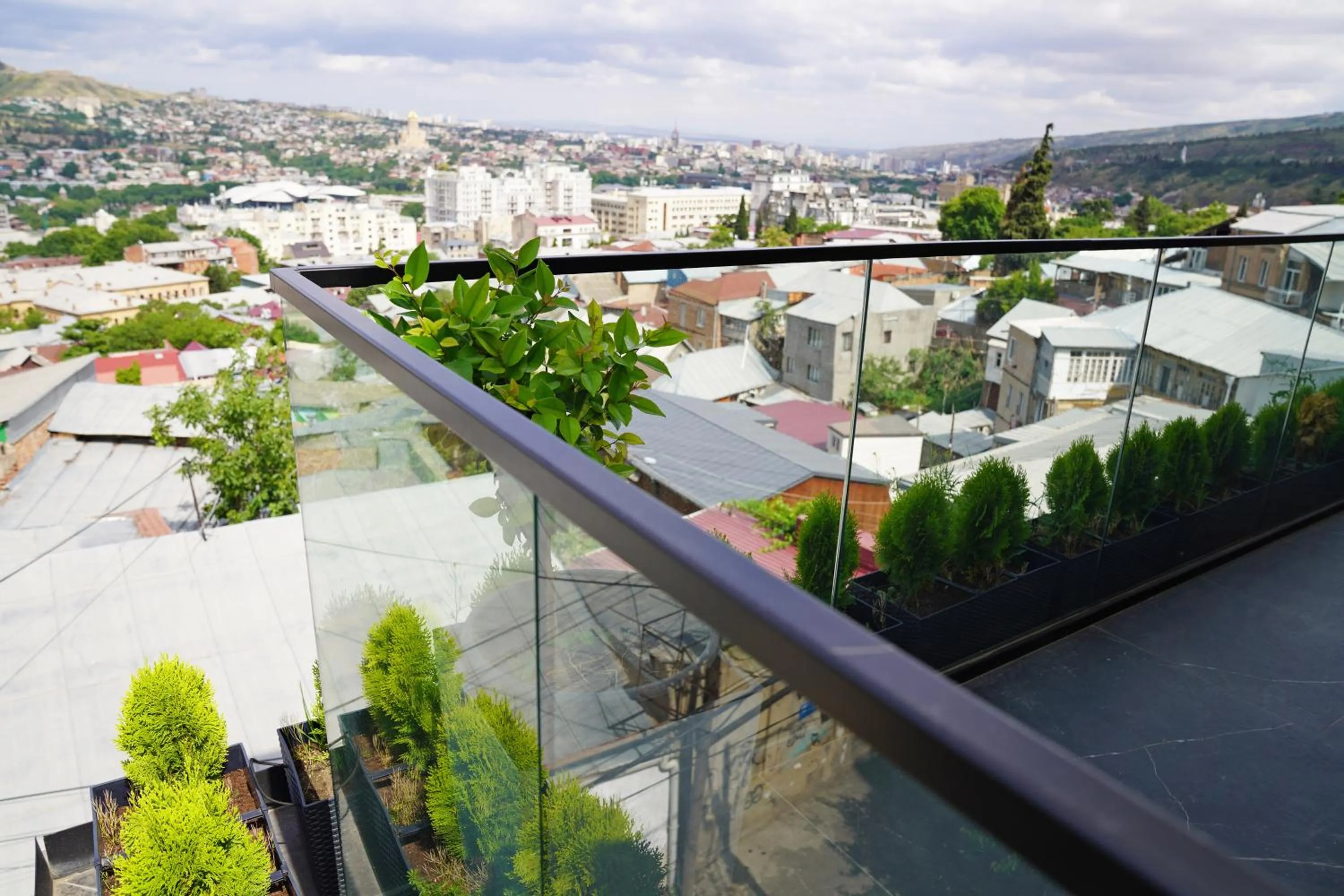 Bird's eye view in Hotel Tiflisi Inn