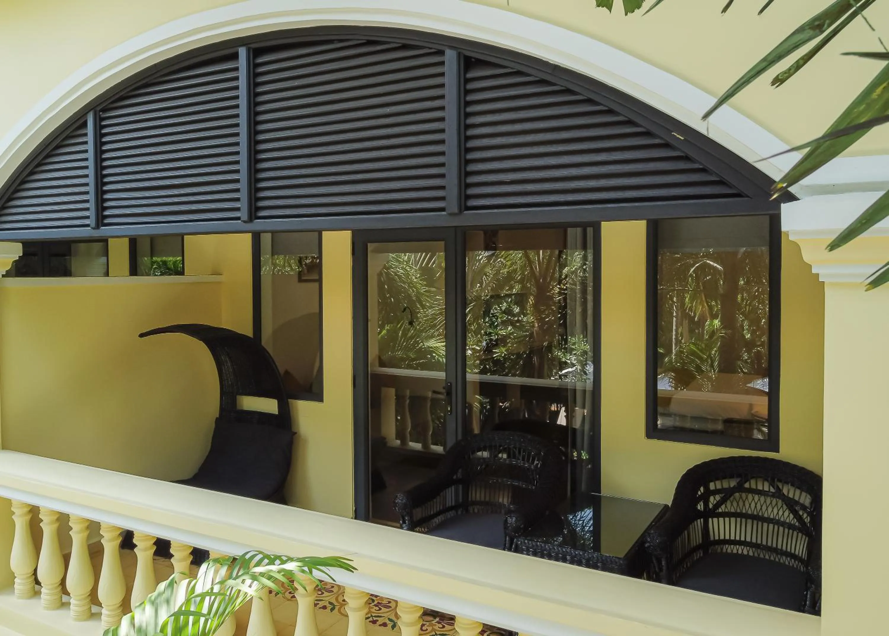 Balcony/Terrace in Pavillon d'Orient Boutique Hotel