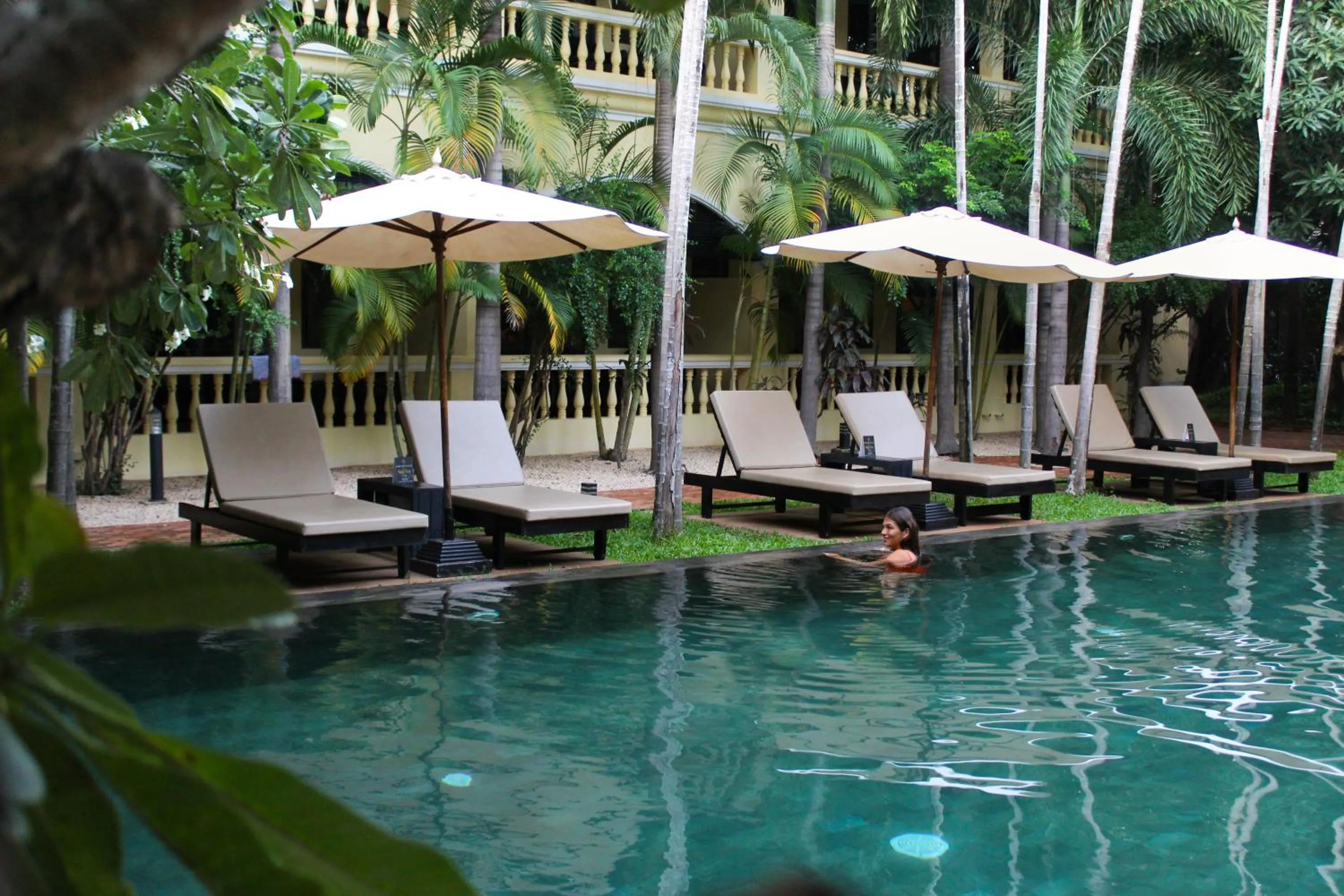 Swimming pool in Pavillon d'Orient Boutique Hotel