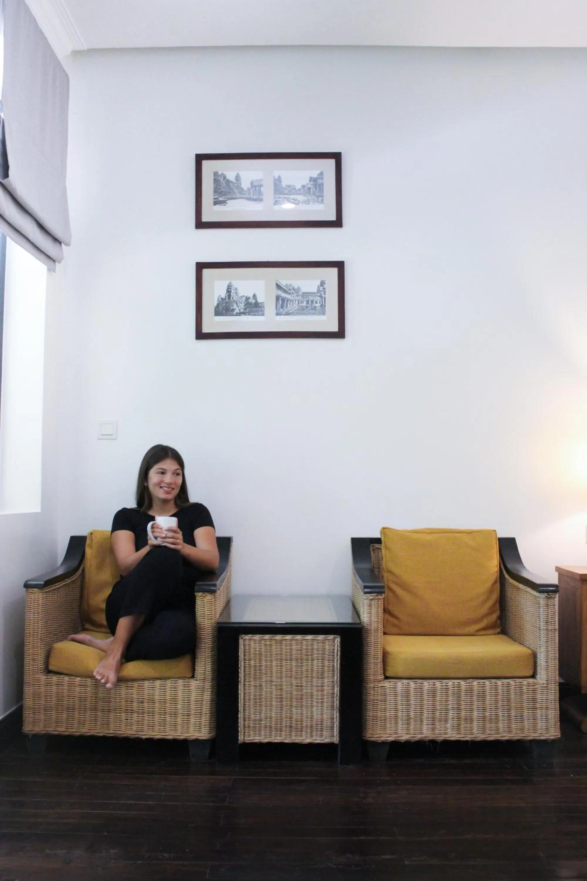 Seating area in Pavillon d'Orient Boutique Hotel