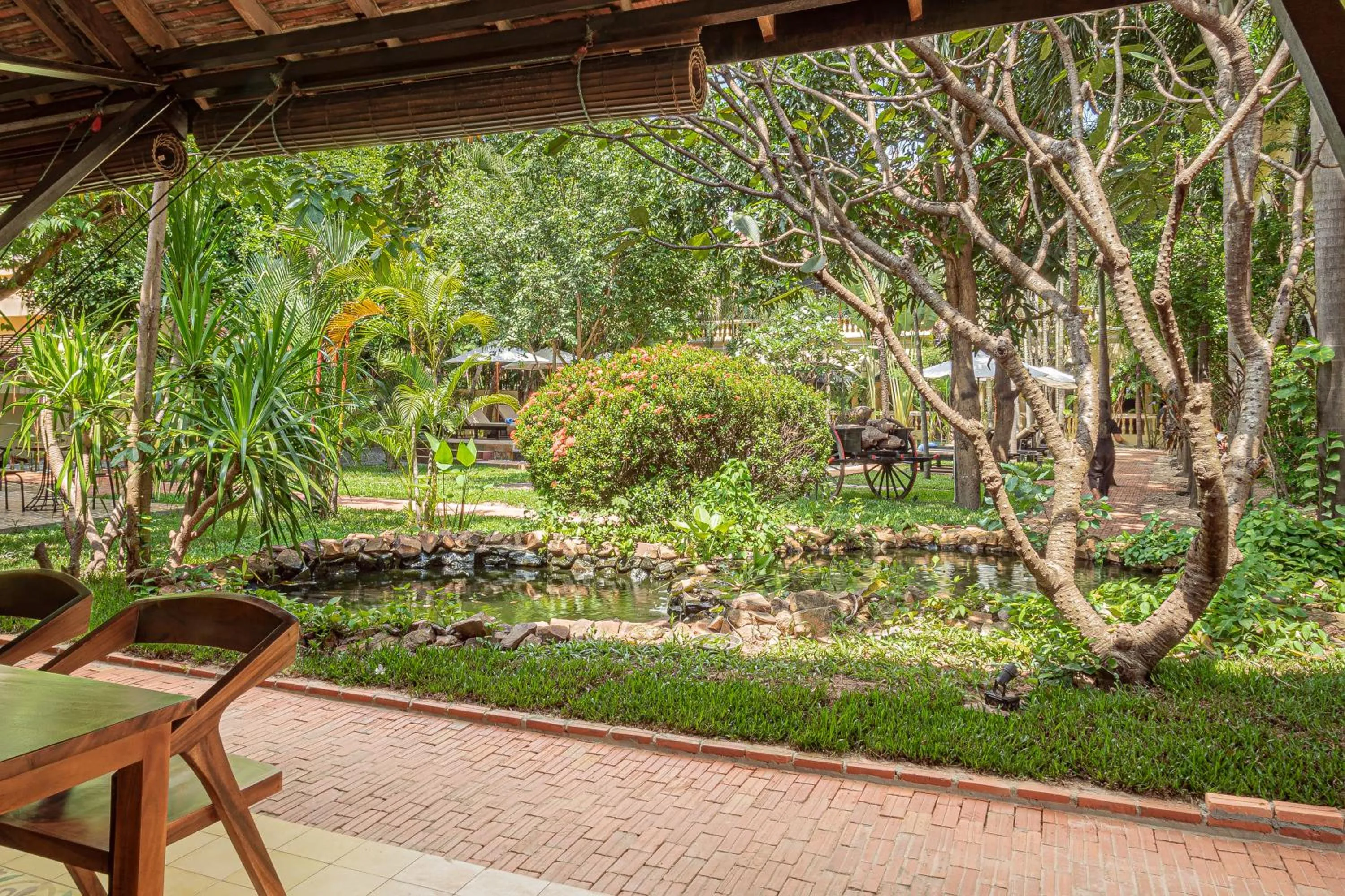 Garden in Pavillon d'Orient Boutique Hotel