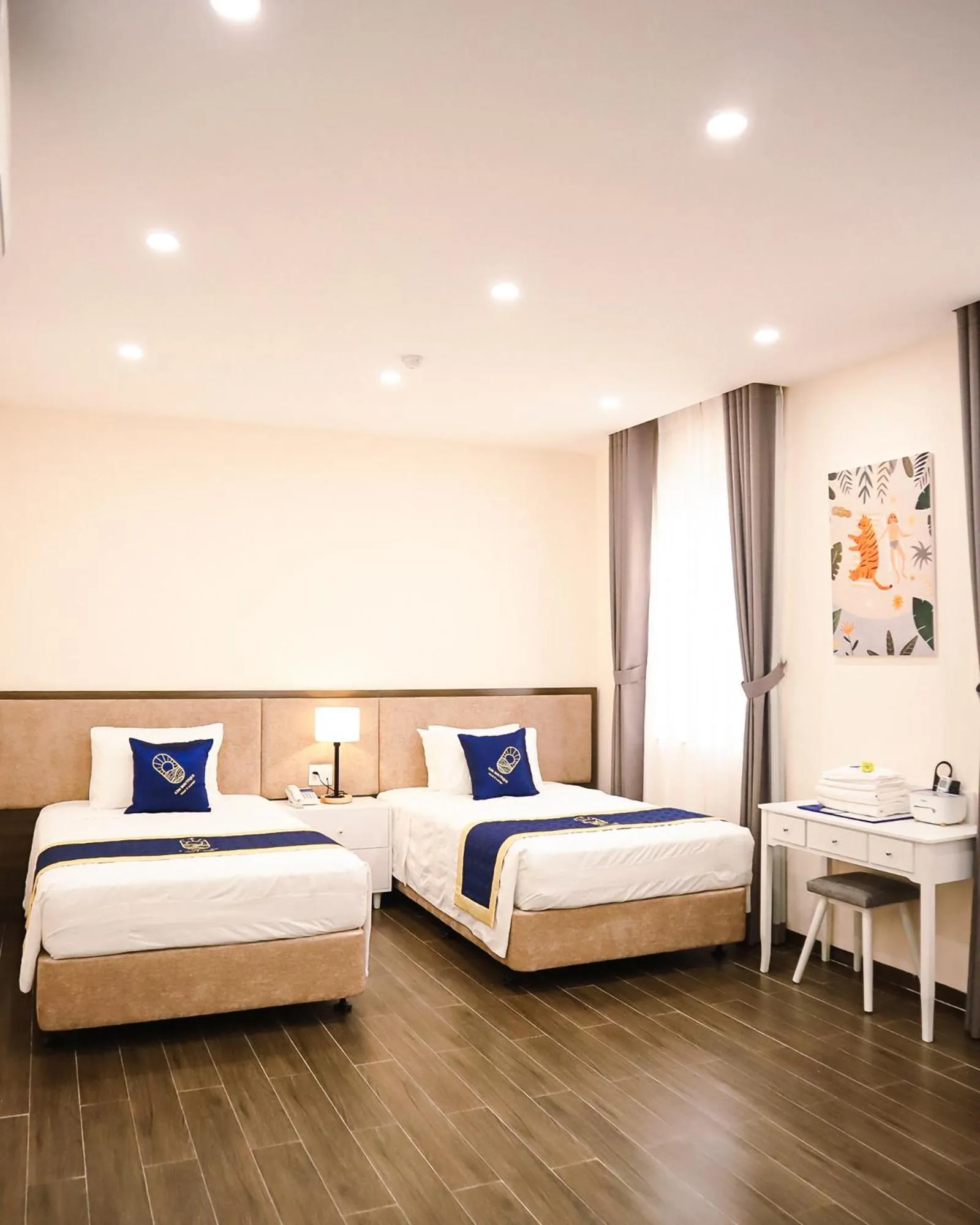 Bed in Kim Boutique Hotel Phu Quoc