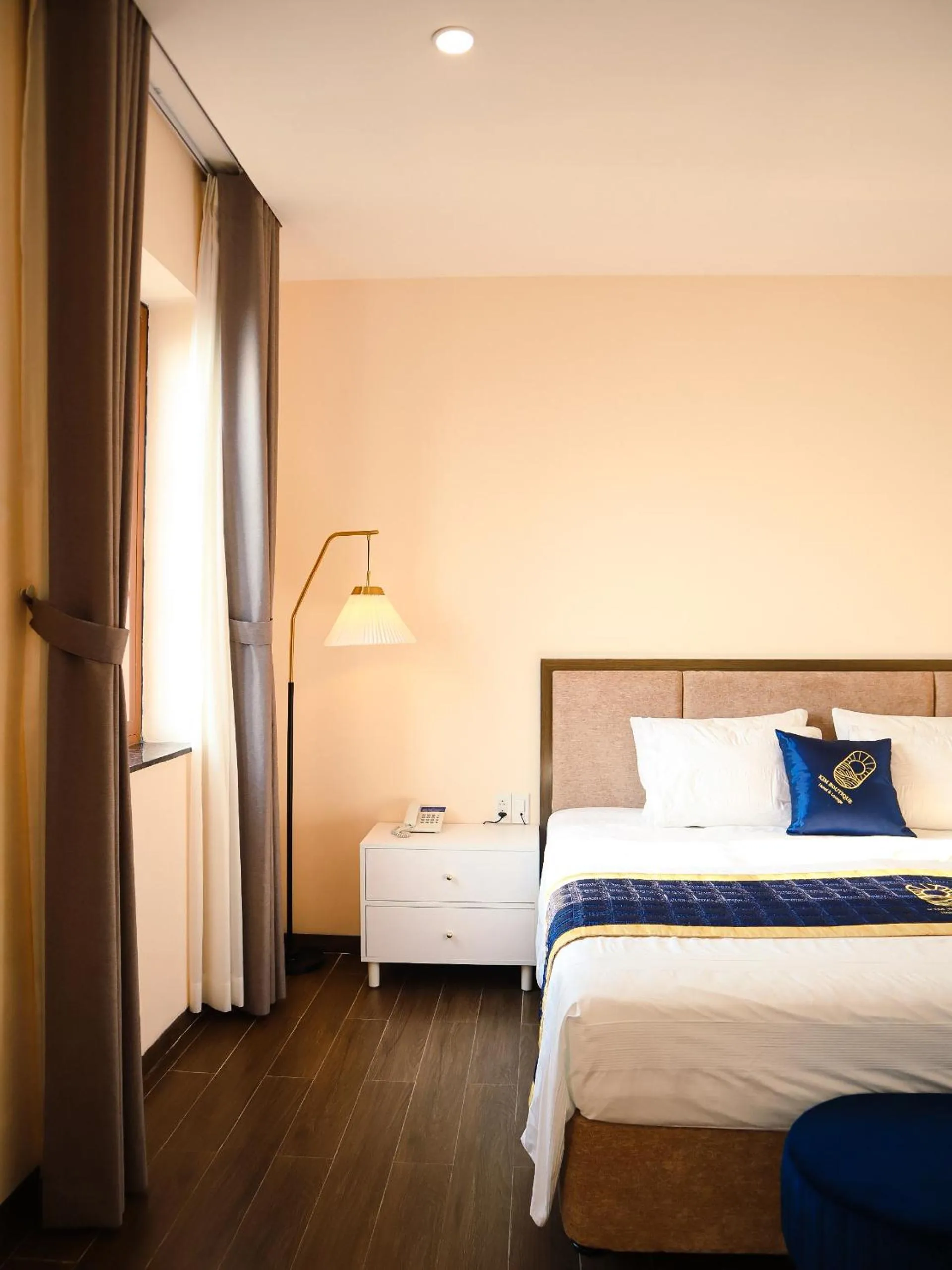 Bed in Kim Boutique Hotel Phu Quoc