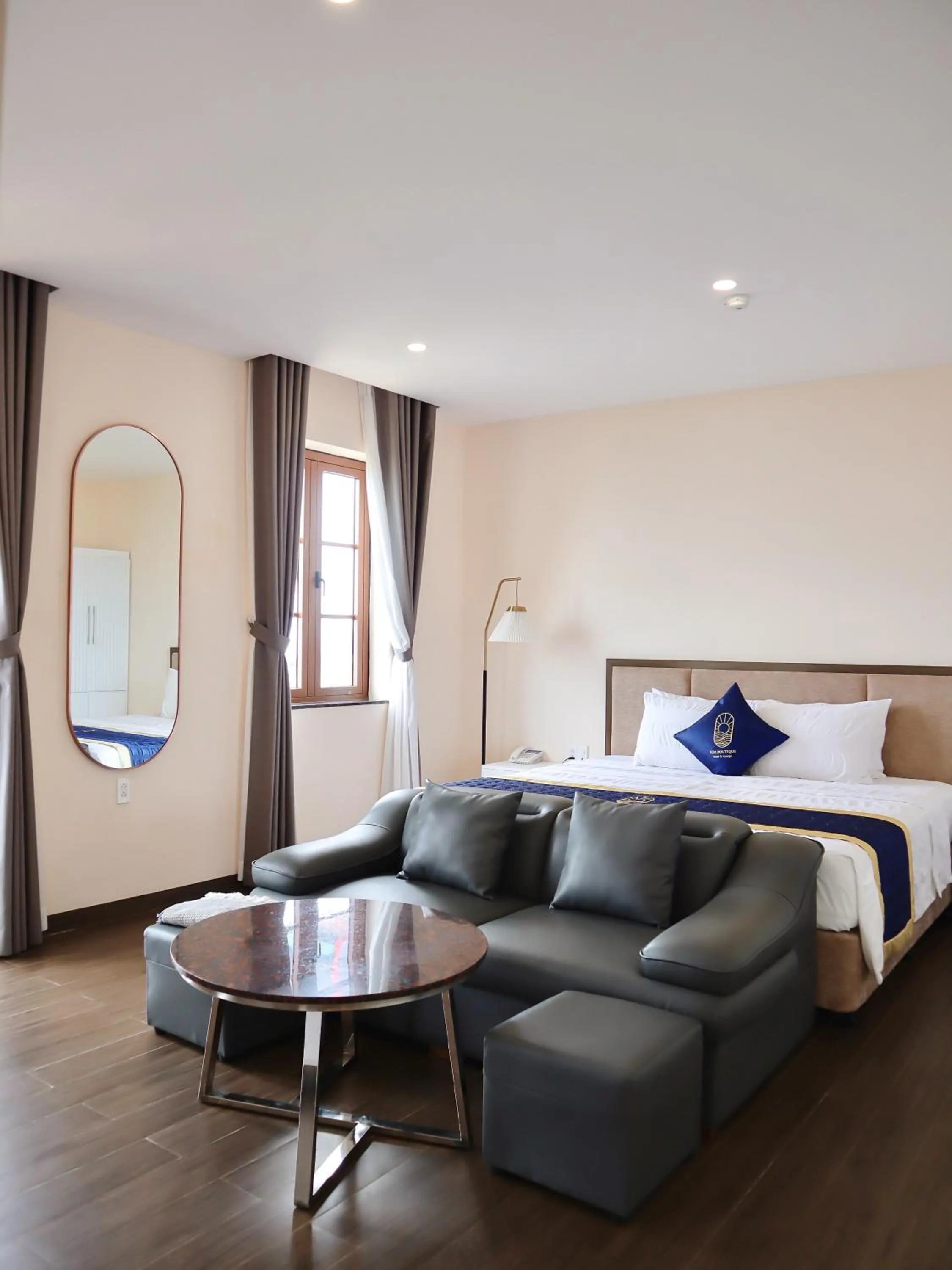 Bed in Kim Boutique Hotel Phu Quoc