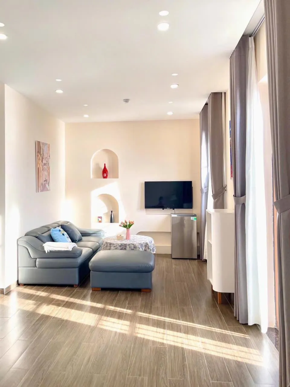 Bed in Kim Boutique Hotel Phu Quoc