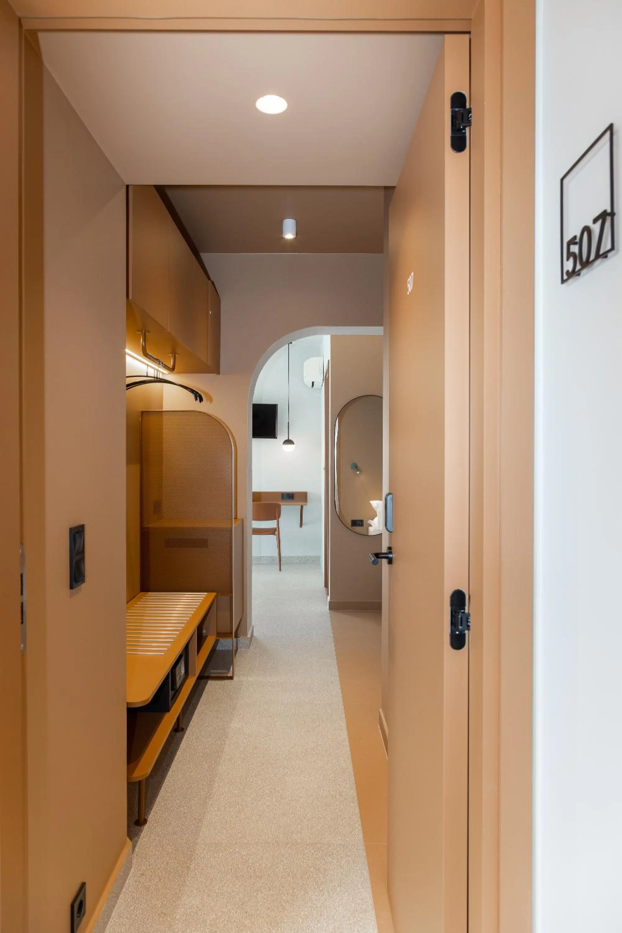 Bedroom, Bed in Evripides Hotel