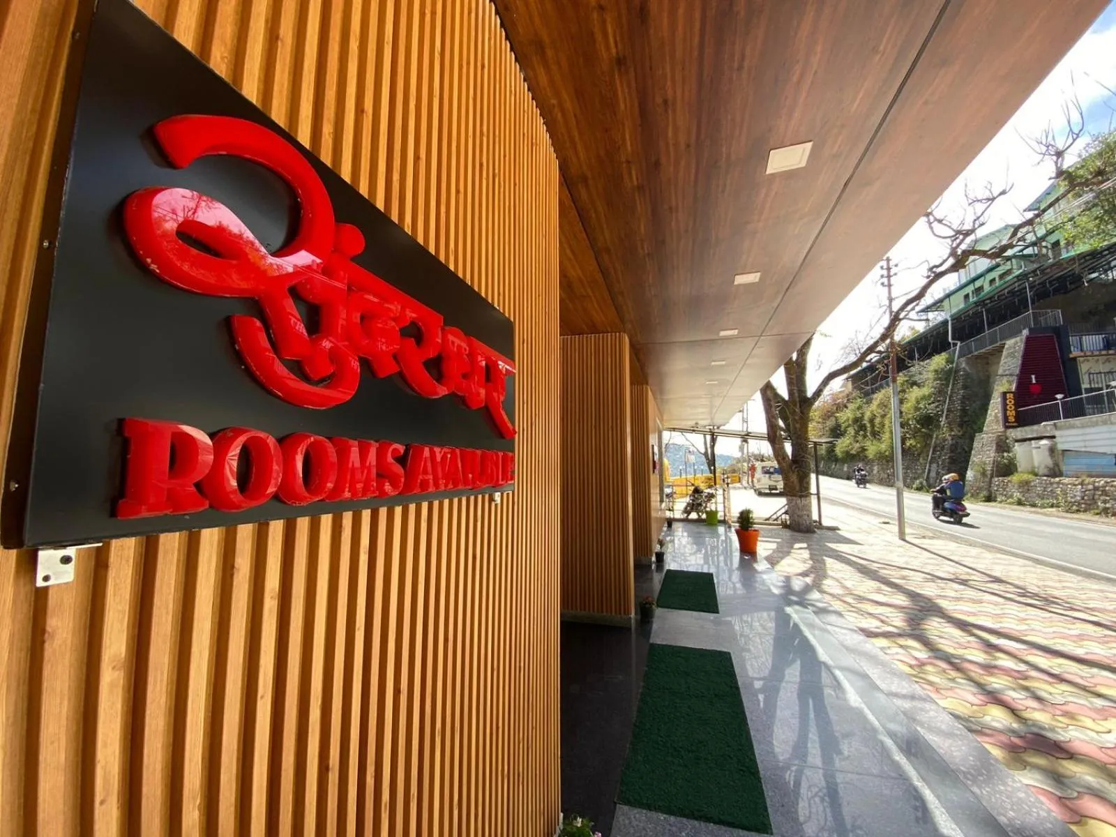 Street view in The Aesthetic Hotel & Restaurant