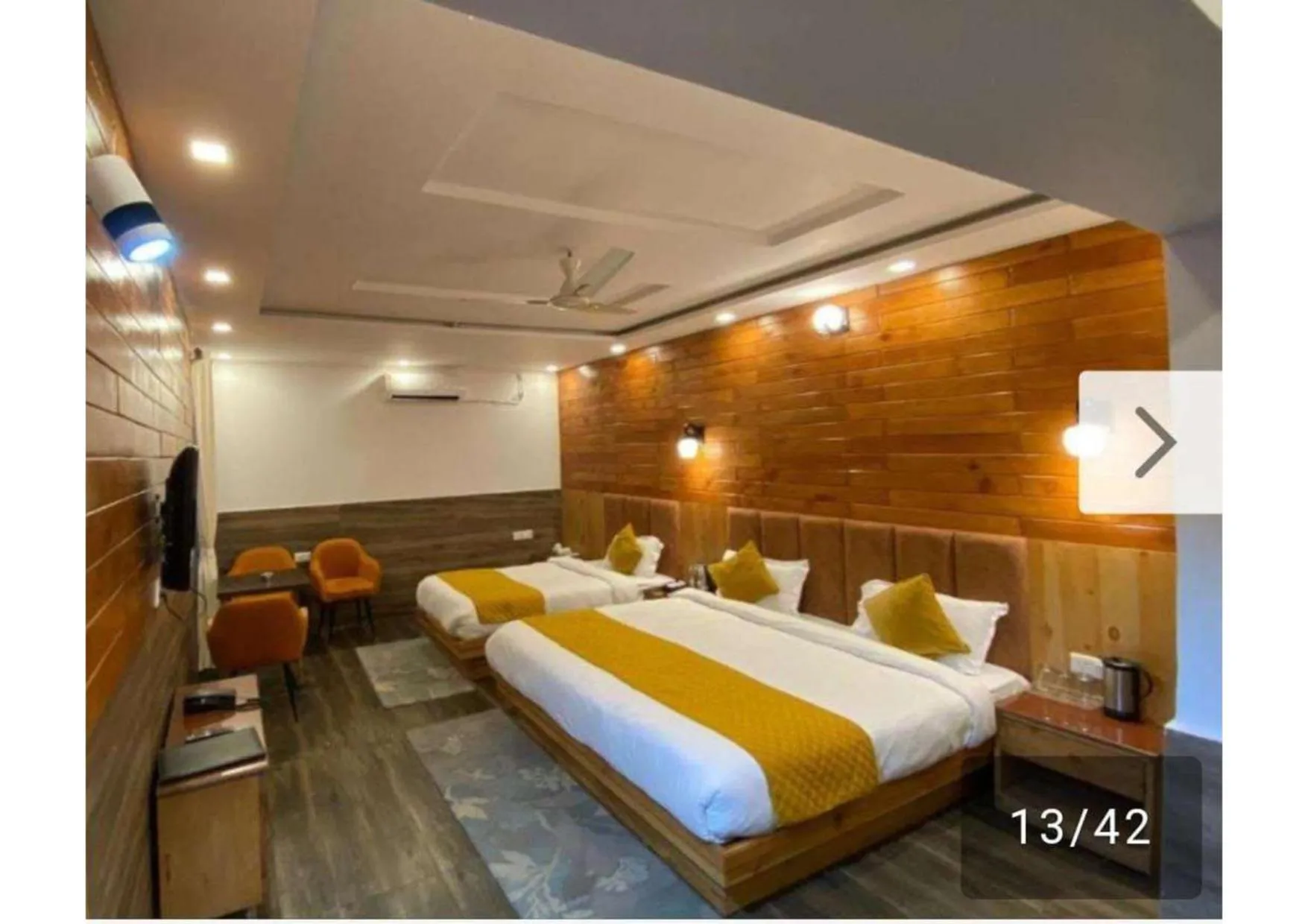 Bed in The Aesthetic Hotel & Restaurant