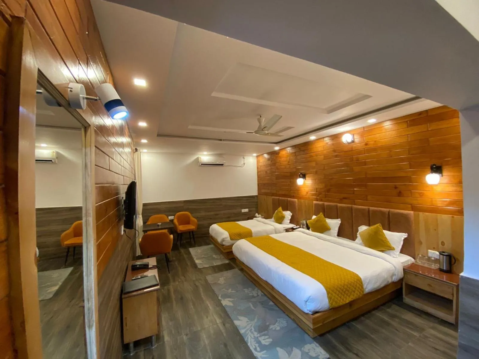 Bed in The Aesthetic Hotel & Restaurant