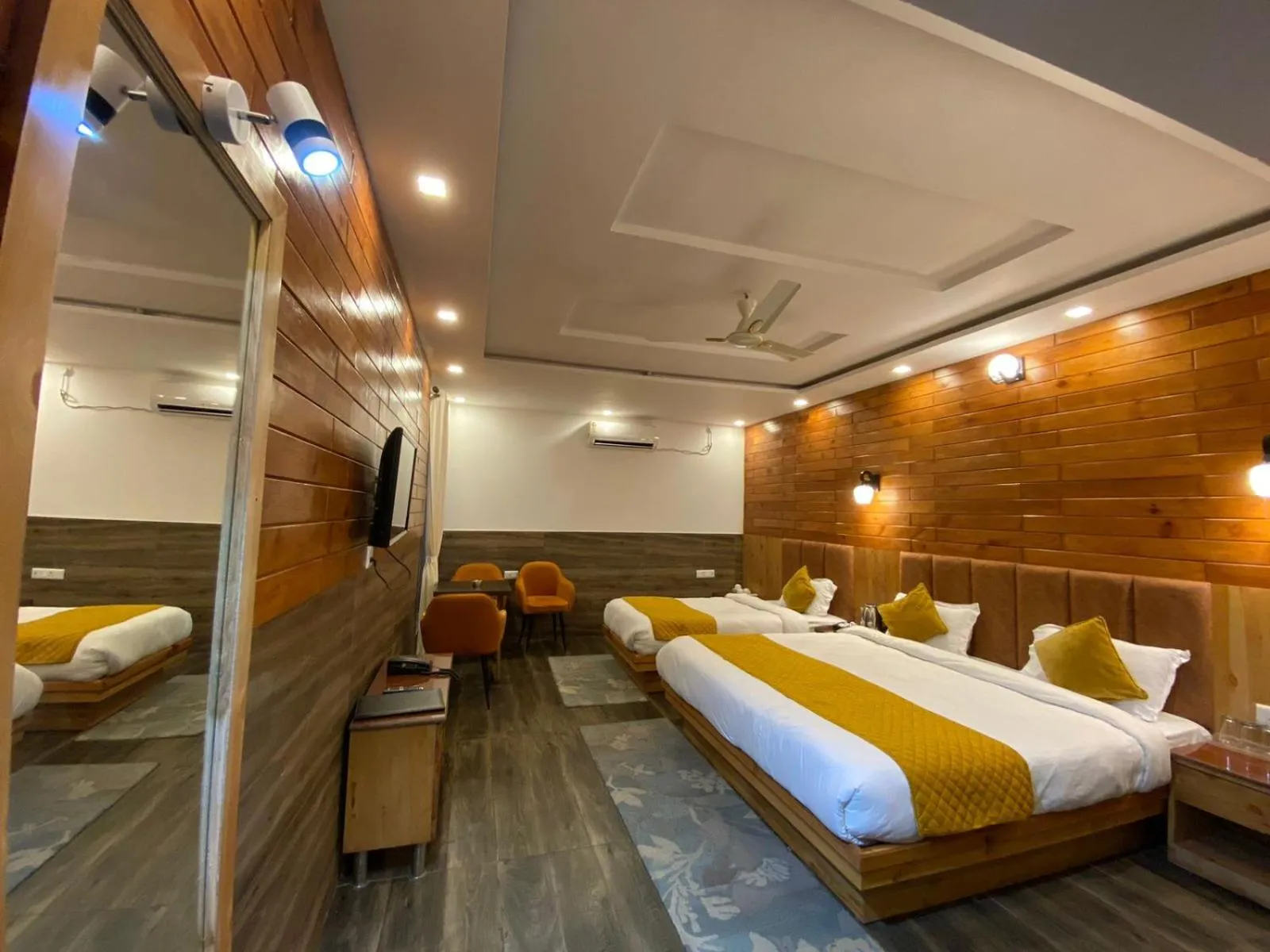 Bed in The Aesthetic Hotel & Restaurant