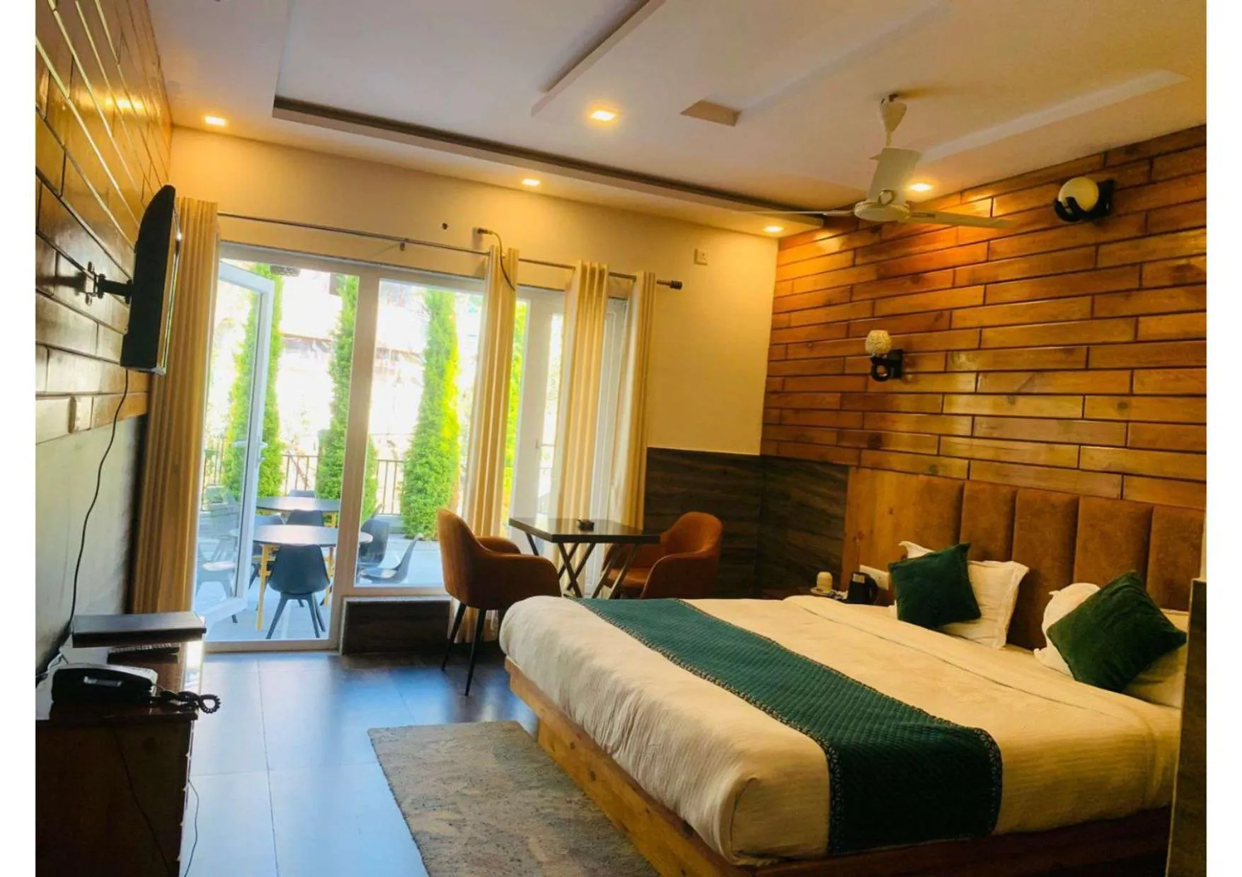 Bed in The Aesthetic Hotel & Restaurant