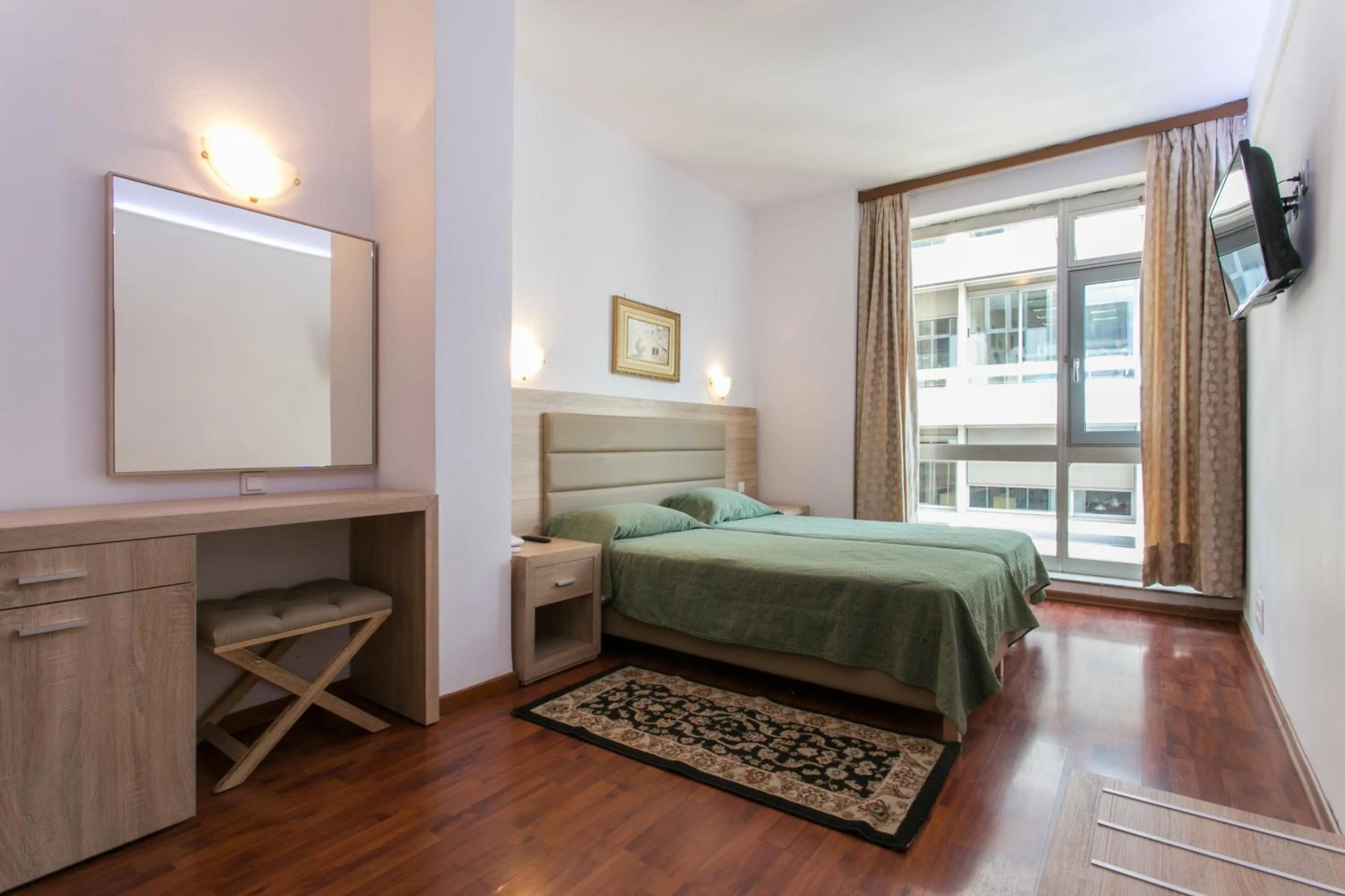 Bed in Arethusa Hotel Athens