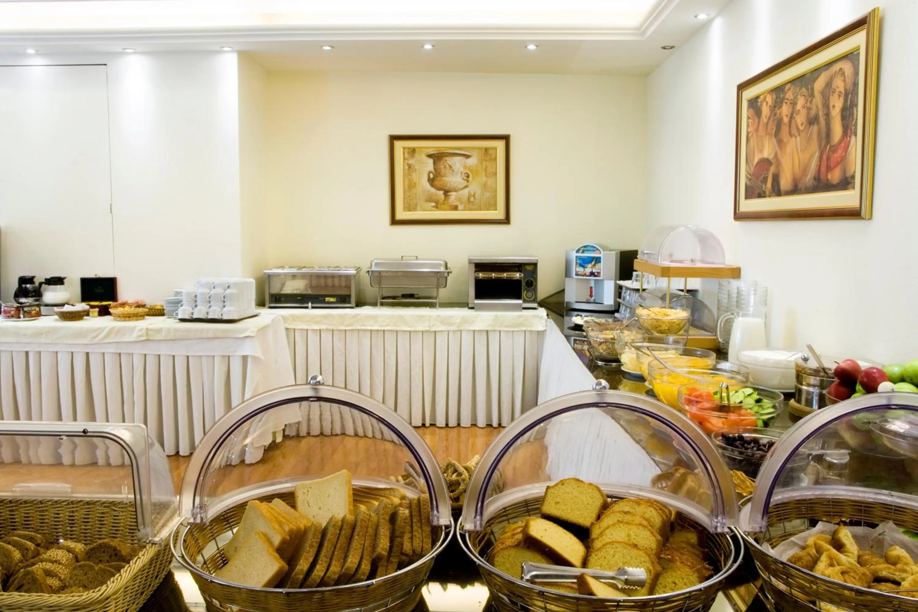 American breakfast in Arethusa Hotel Athens