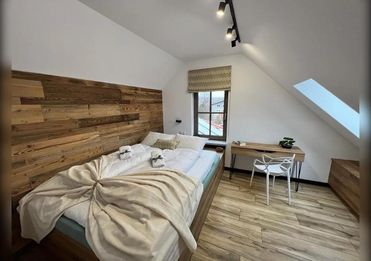 Bed in Apartament Cortina