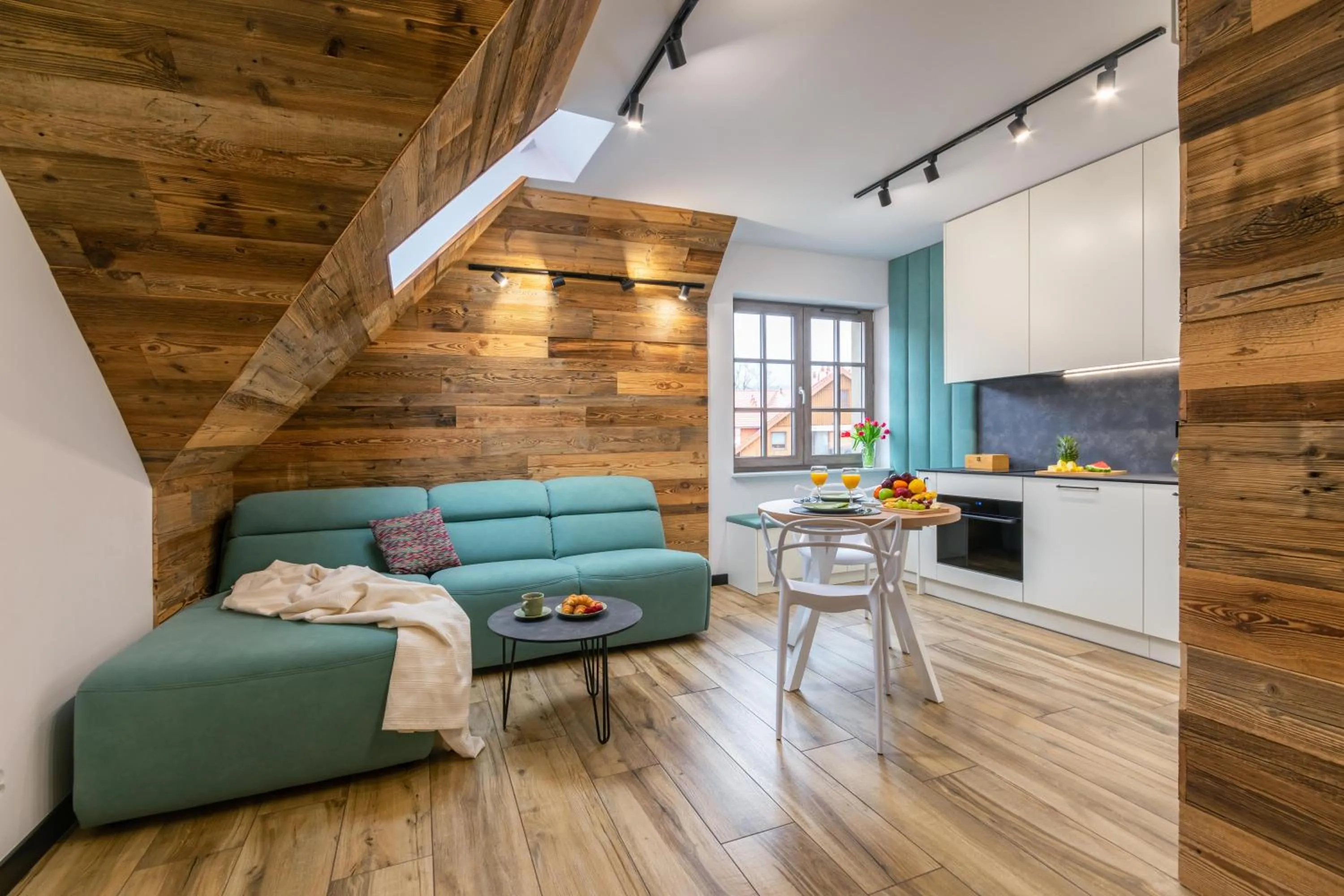Kitchen or kitchenette in Apartament Cortina