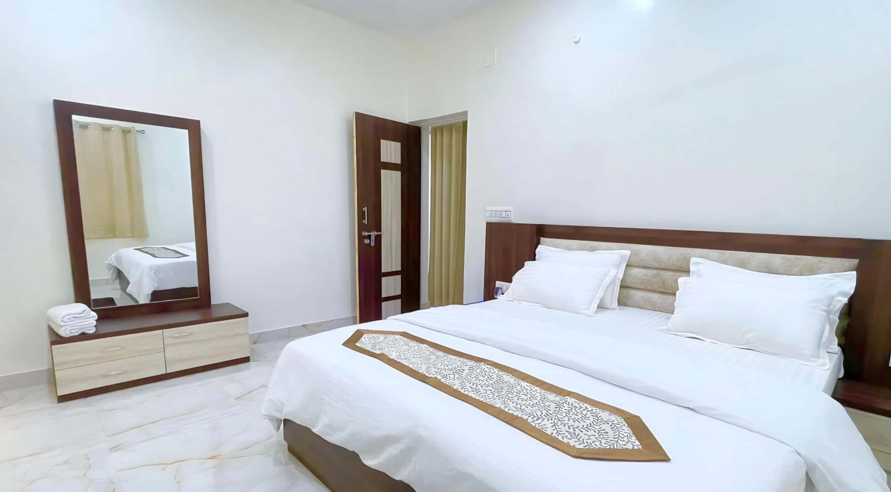 Bed in Hotel Basundhara