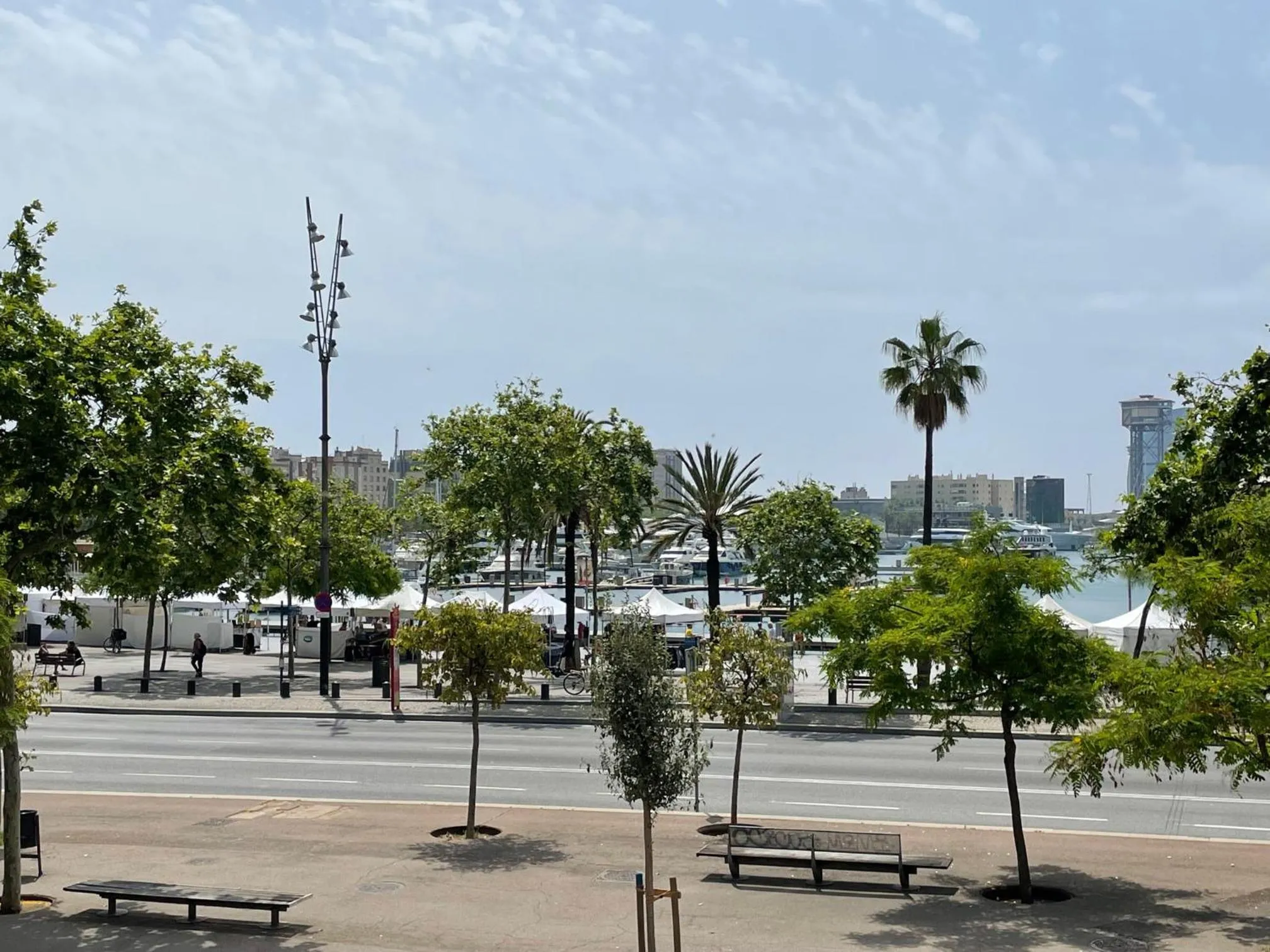 Sea view in Som Nit Port Vell
