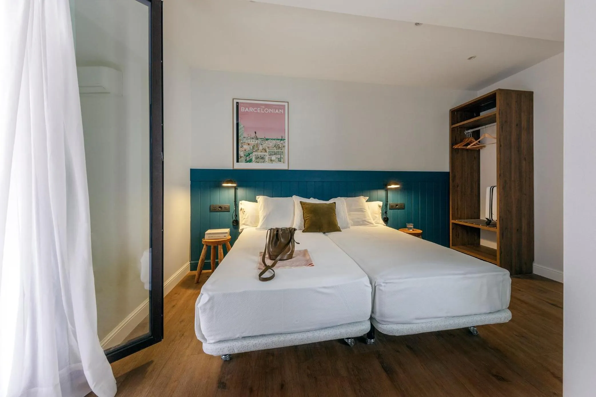 Bedroom, Bed in Som Nit Port Vell