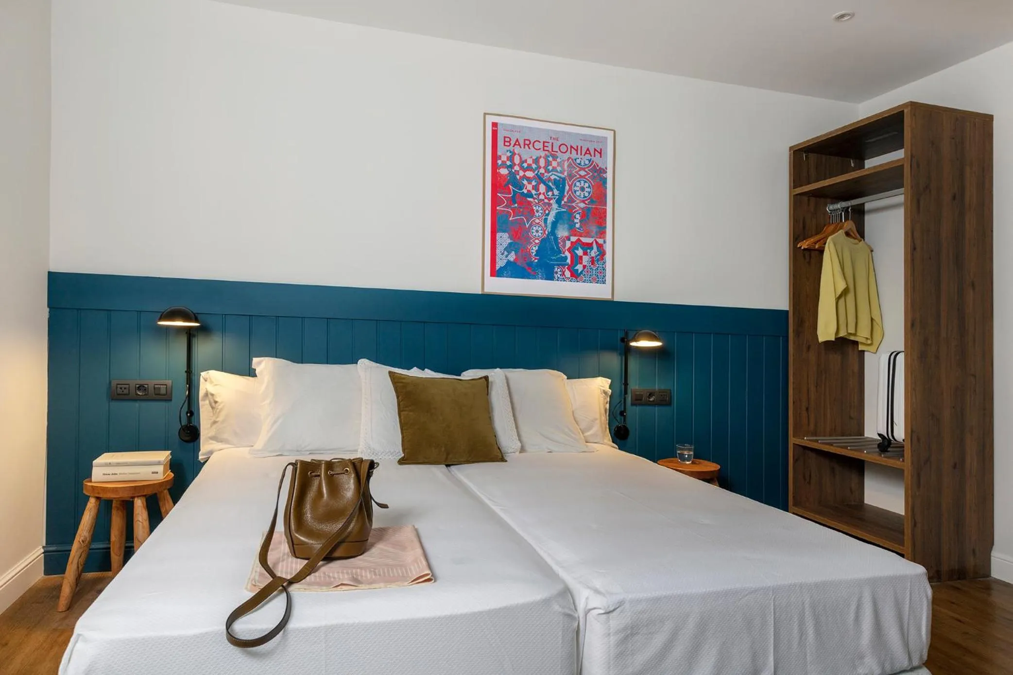 Bedroom, Bed in Som Nit Port Vell