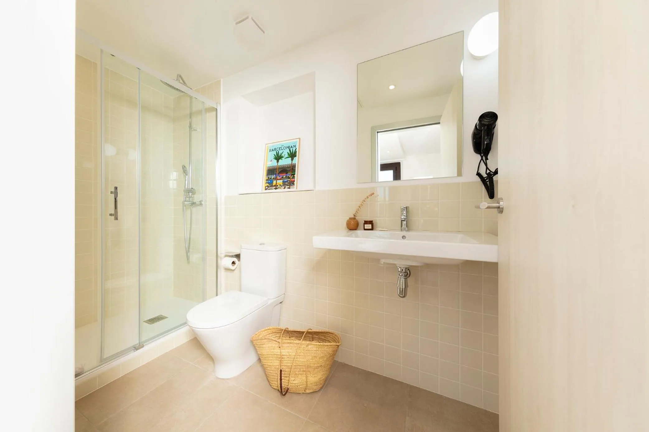 Bathroom in Som Nit Port Vell