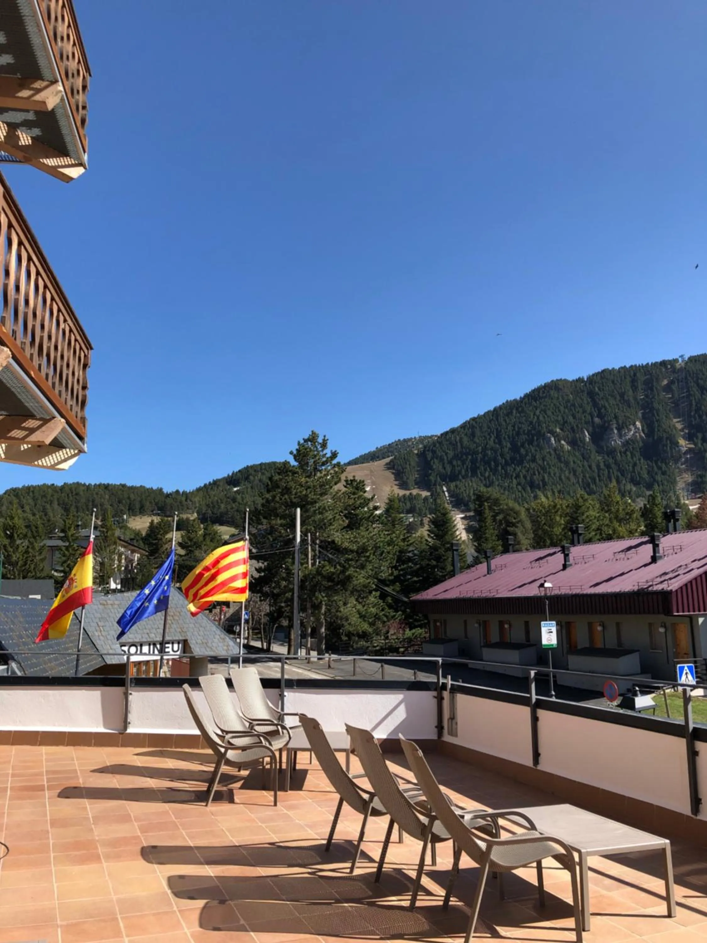 Natural landscape in Apartamentos Solineu