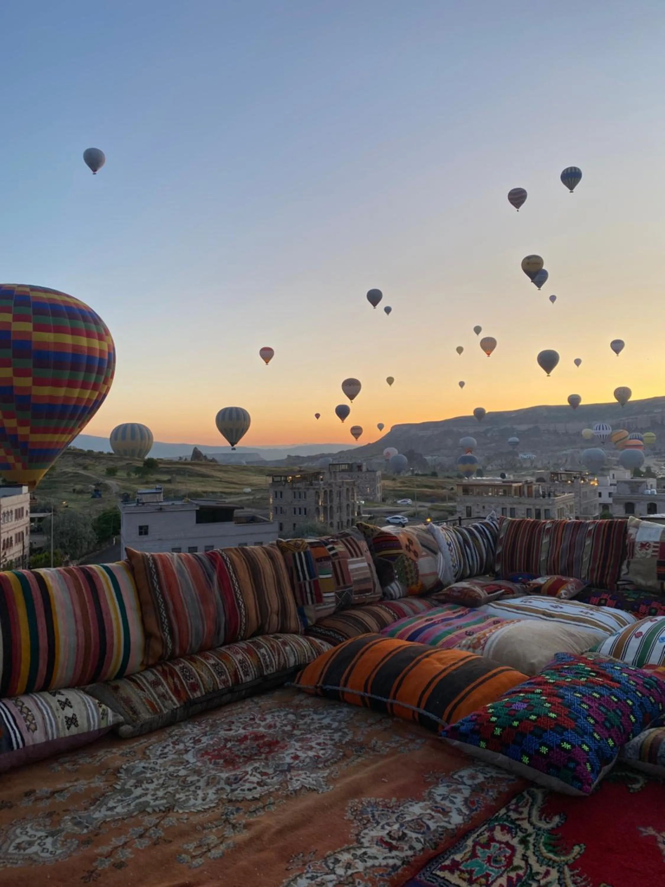 Sunrise in Garden Suites Hotel Cappadocia